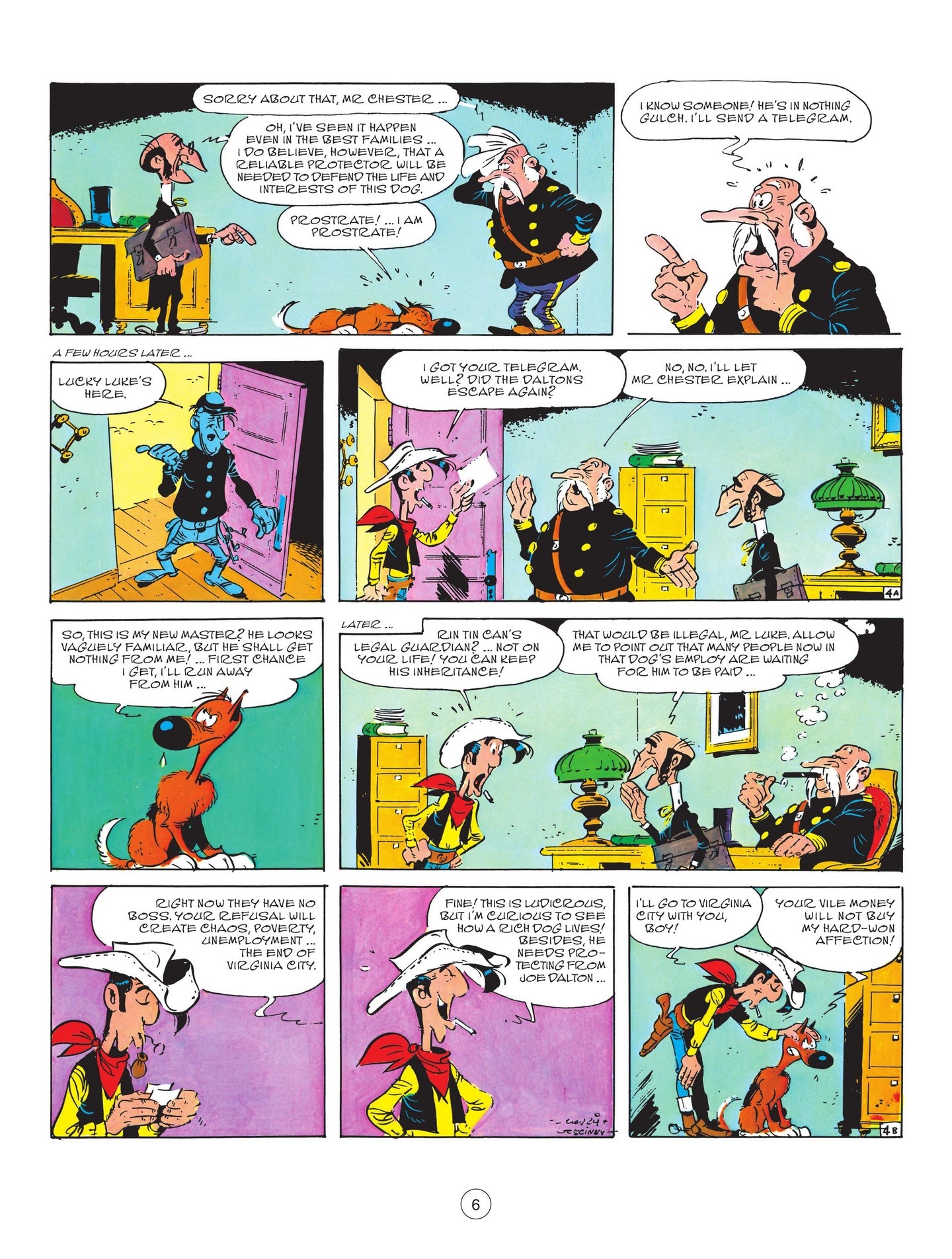 Read online A Lucky Luke Adventure comic -  Issue #75 - 8