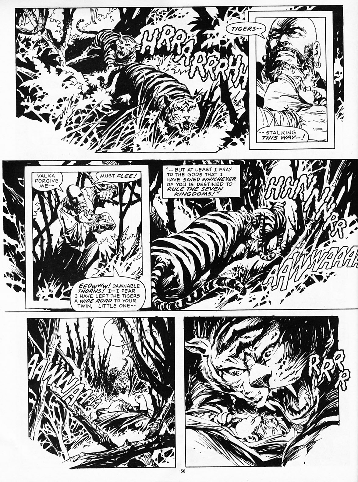 The Savage Sword Of Conan issue 190 - Page 58