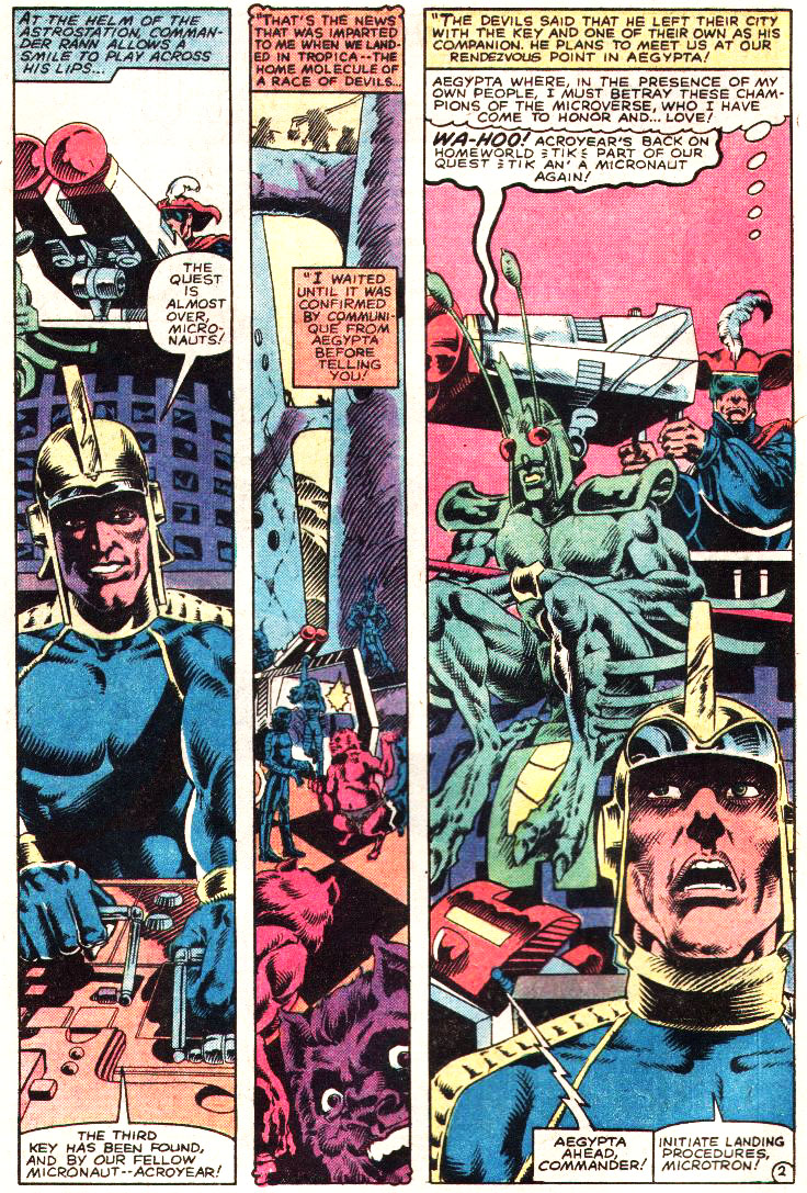 Read online Micronauts (1979) comic -  Issue #34 - 3