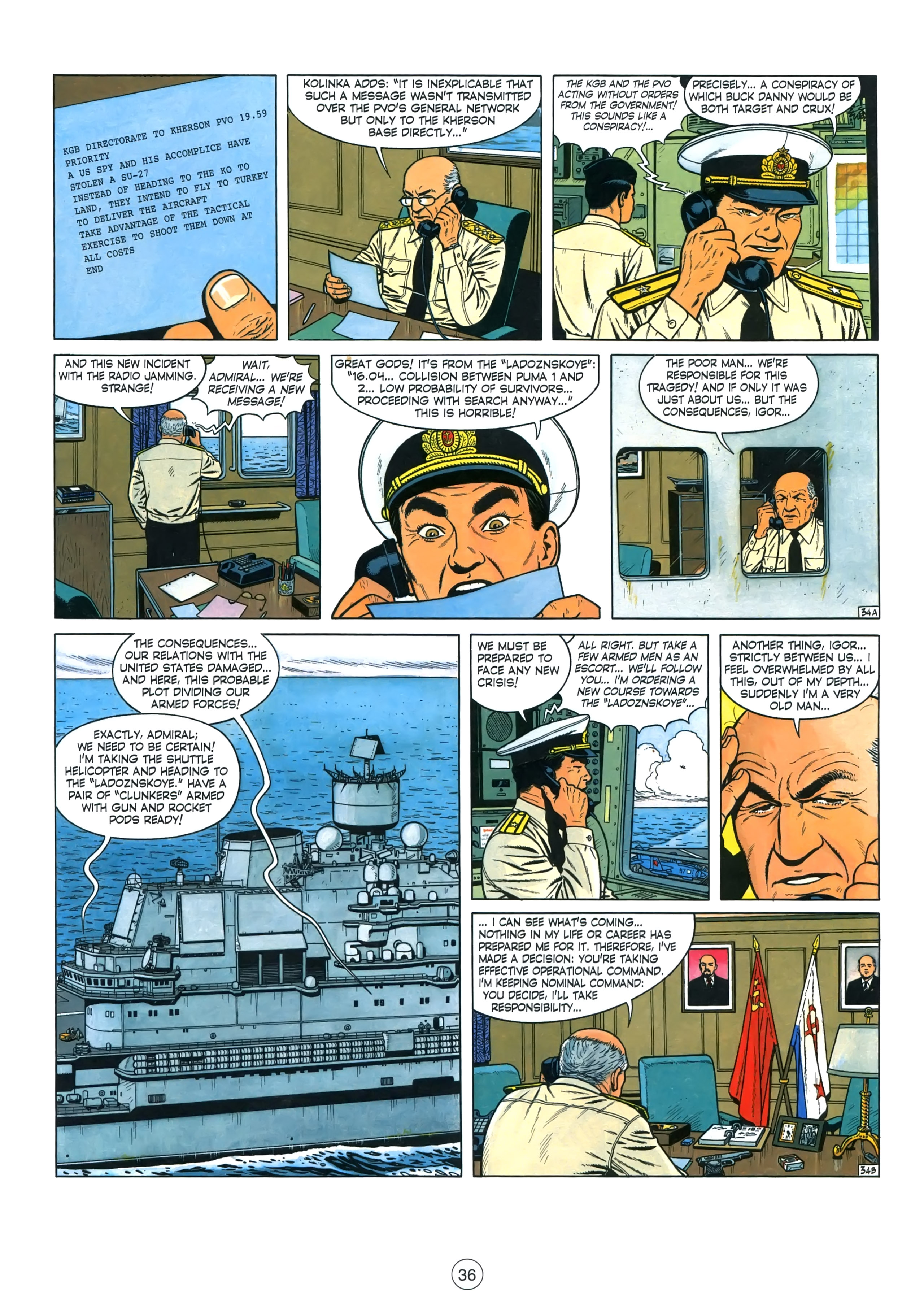 Read online Buck Danny comic -  Issue #2 - 38