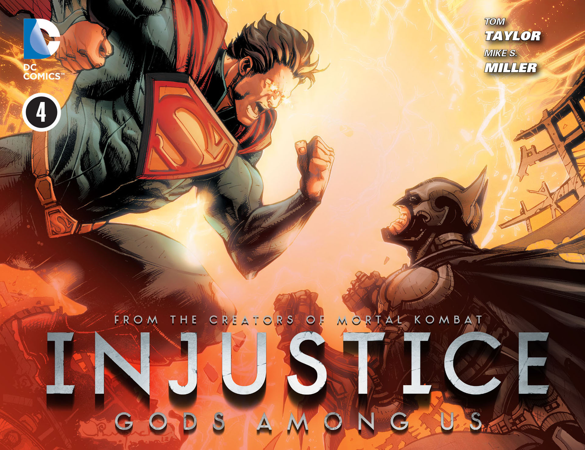 Read online Injustice: Gods Among Us [I] comic -  Issue #4 - 1
