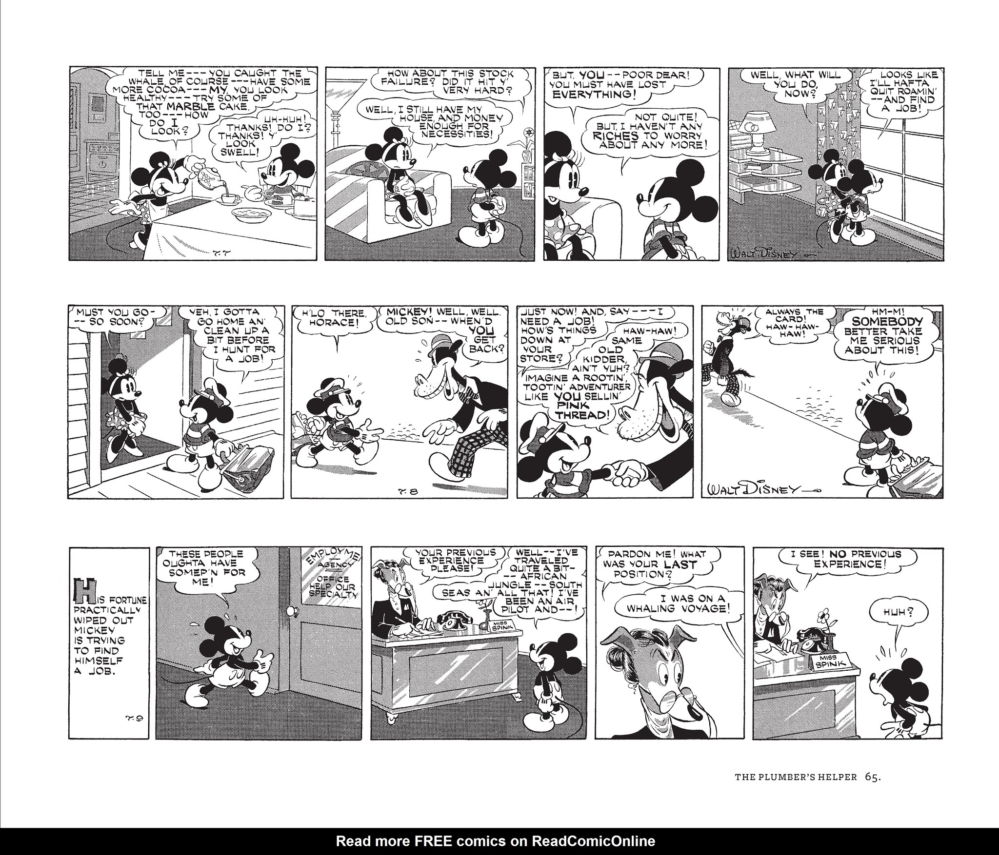 Read online Walt Disney's Mickey Mouse by Floyd Gottfredson comic -  Issue # TPB 5 (Part 1) - 65