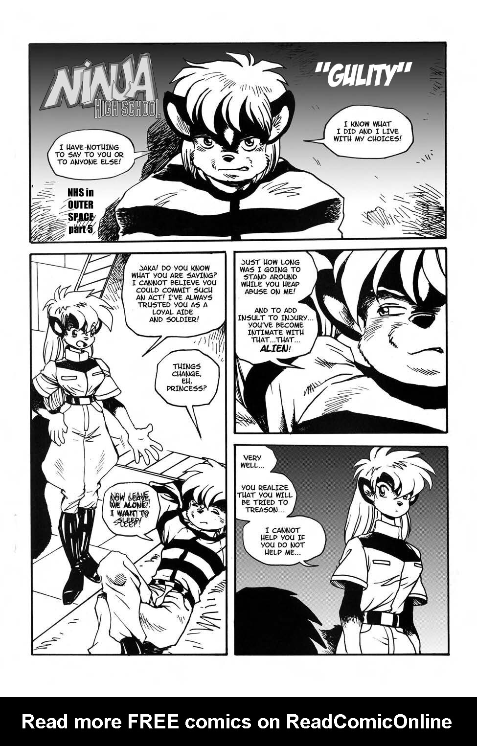 Read online Ninja High School (1986) comic -  Issue #62 - 22