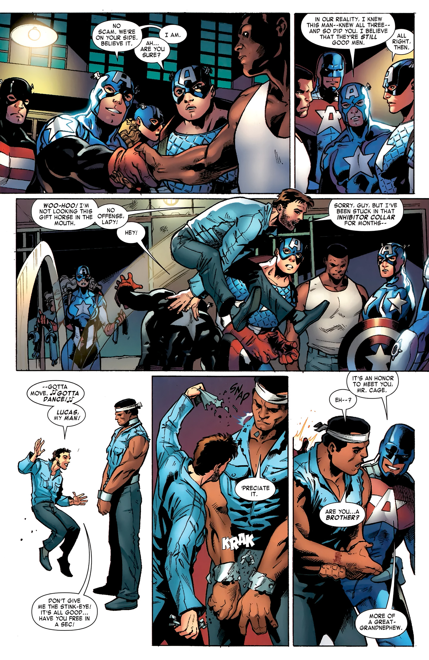 Read online Captain America Corps comic -  Issue #2 - 18