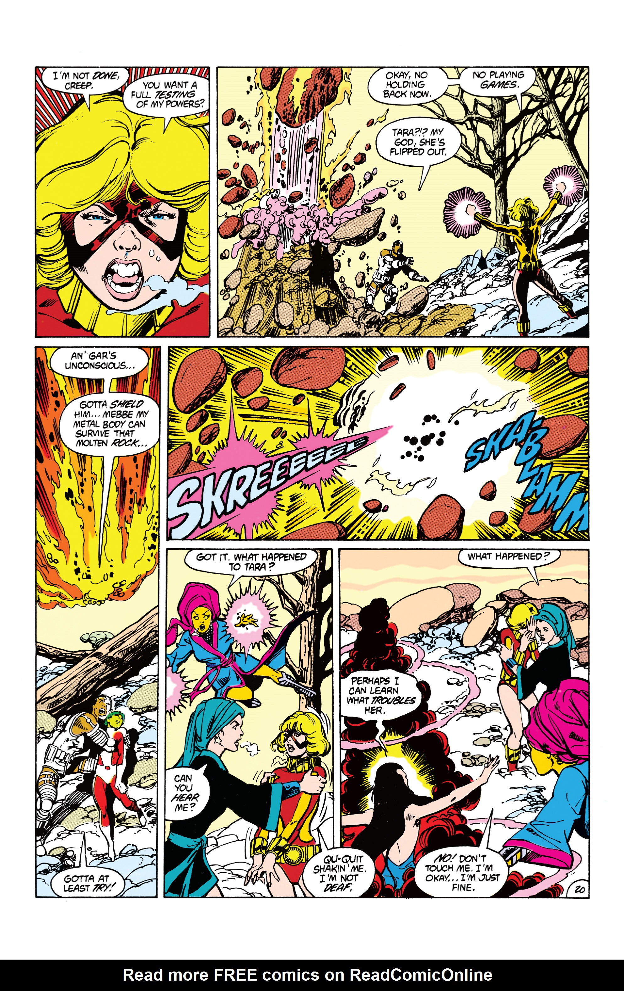 Read online Tales of the Teen Titans comic -  Issue #42 - 21