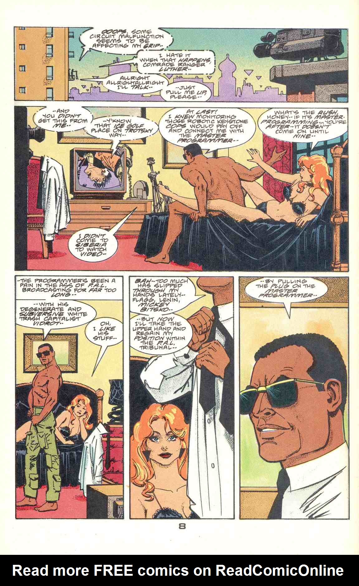 Read online Howard Chaykin's American Flagg comic -  Issue #11 - 10