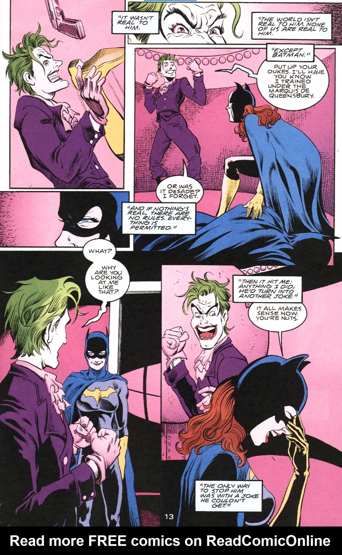 Read online DC First: Batgirl/Joker comic -  Issue # Full - 14