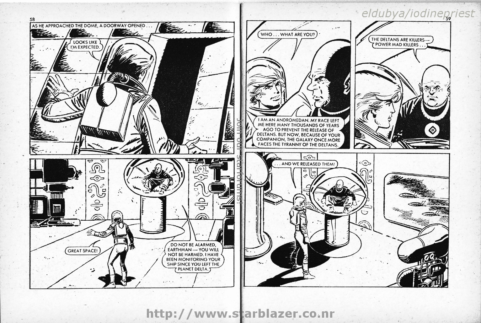 Read online Starblazer comic -  Issue #63 - 31