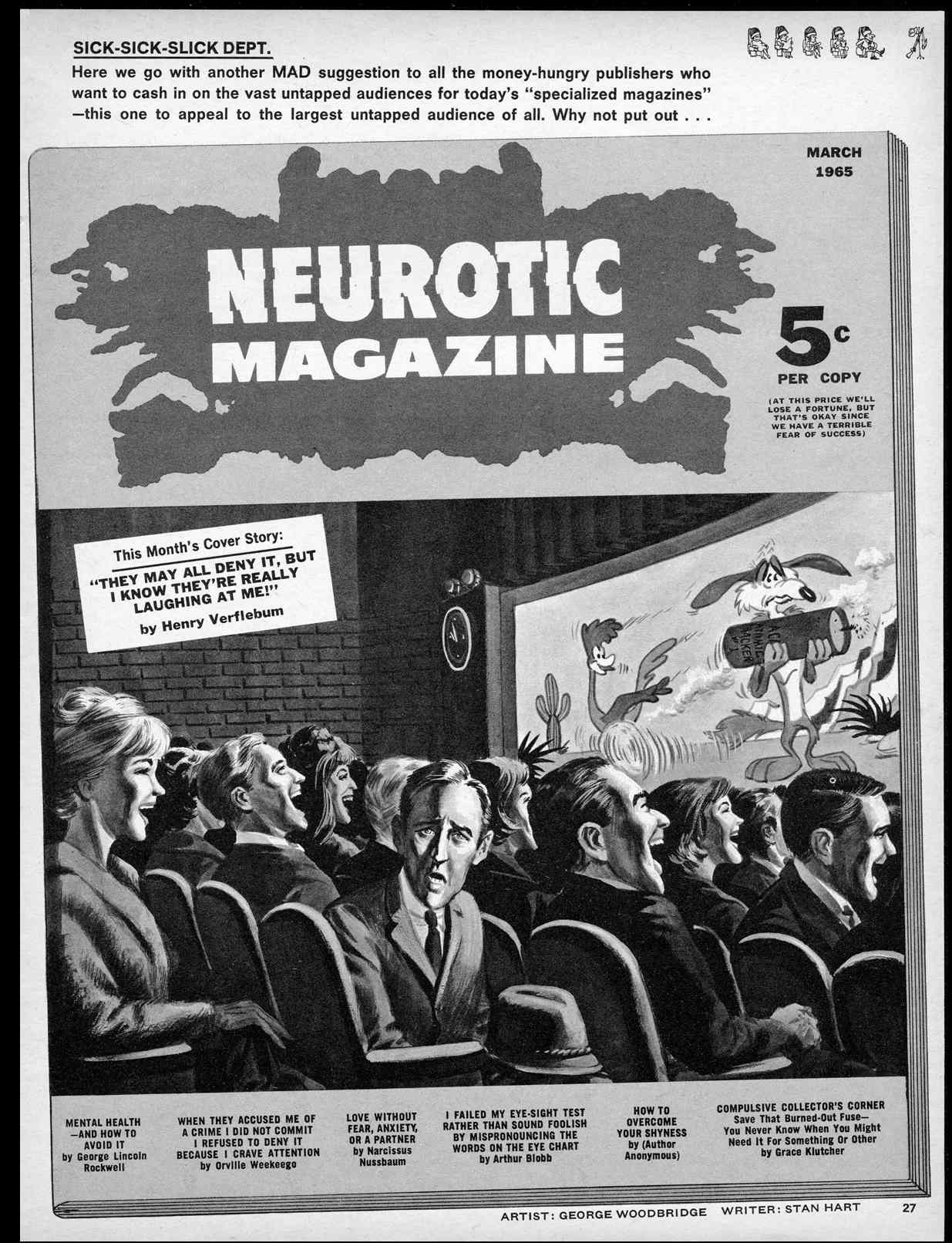 Read online MAD comic -  Issue #94 - 29