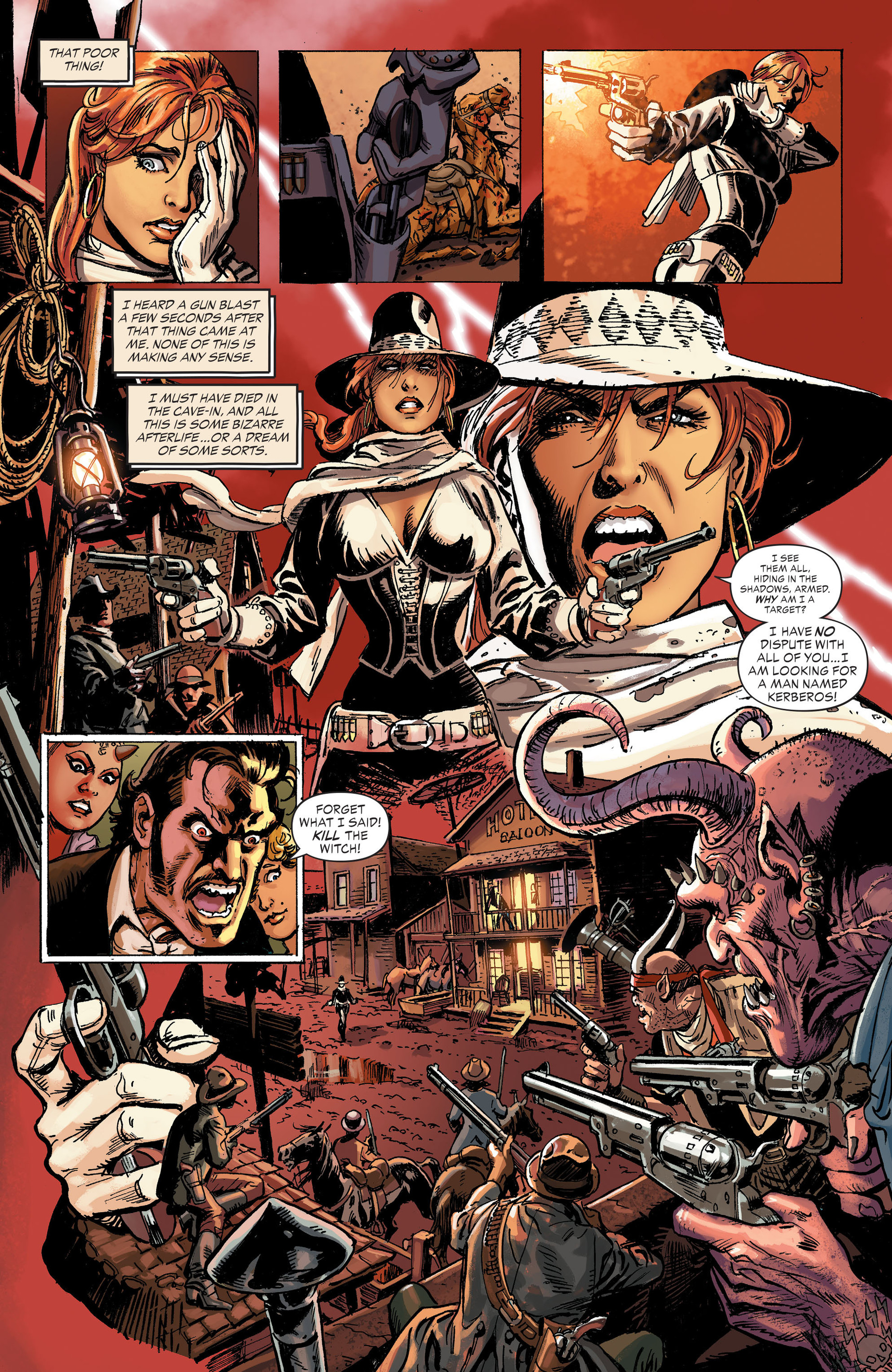 Read online All-Star Western (2011) comic -  Issue #31 - 21