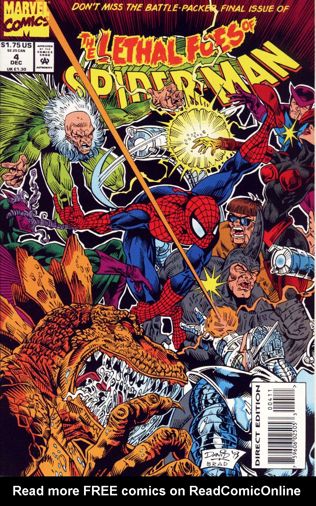 Read online The Lethal Foes of Spider-Man comic -  Issue #4 - 1