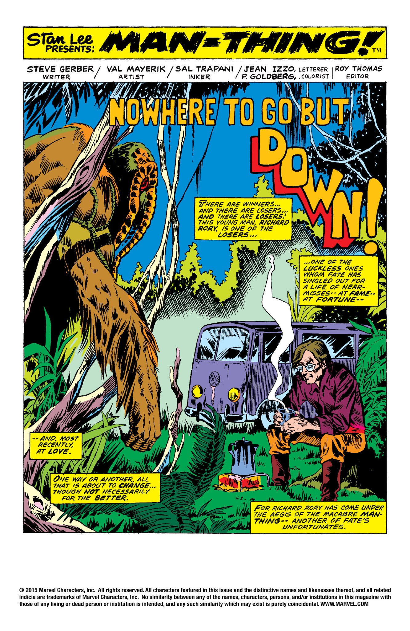 Read online Man-Thing by Steve Gerber: The Complete Collection comic -  Issue # TPB 1 (Part 3) - 75
