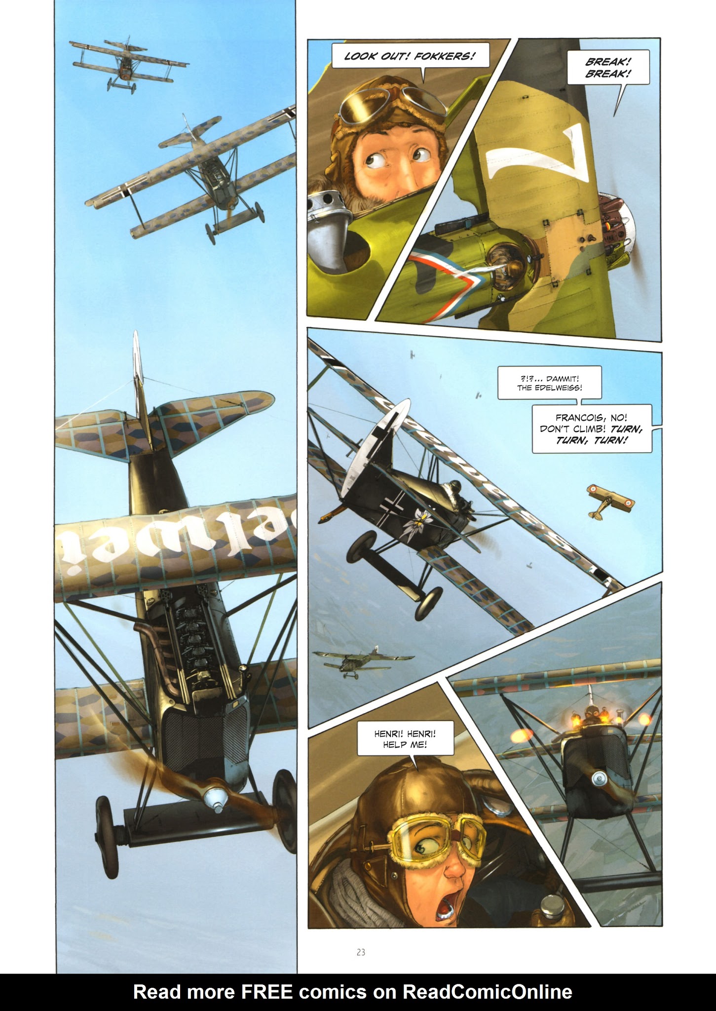 Read online Le Pilote à l'Edelweiss comic -  Issue #3 - 25