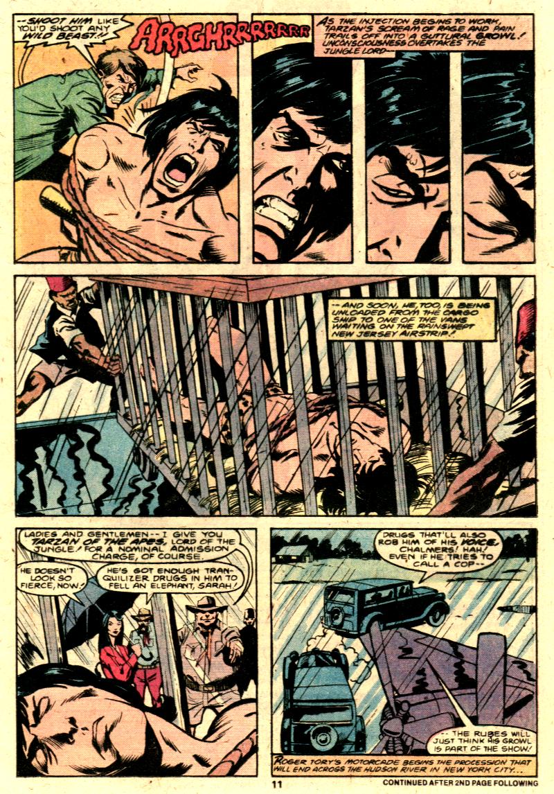 Read online Tarzan (1977) comic -  Issue #26 - 7