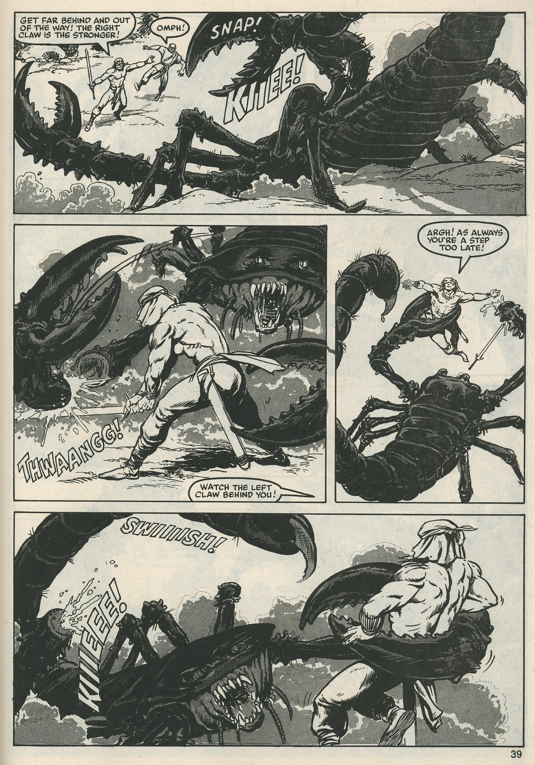 Read online The Savage Sword Of Conan comic -  Issue #117 - 37