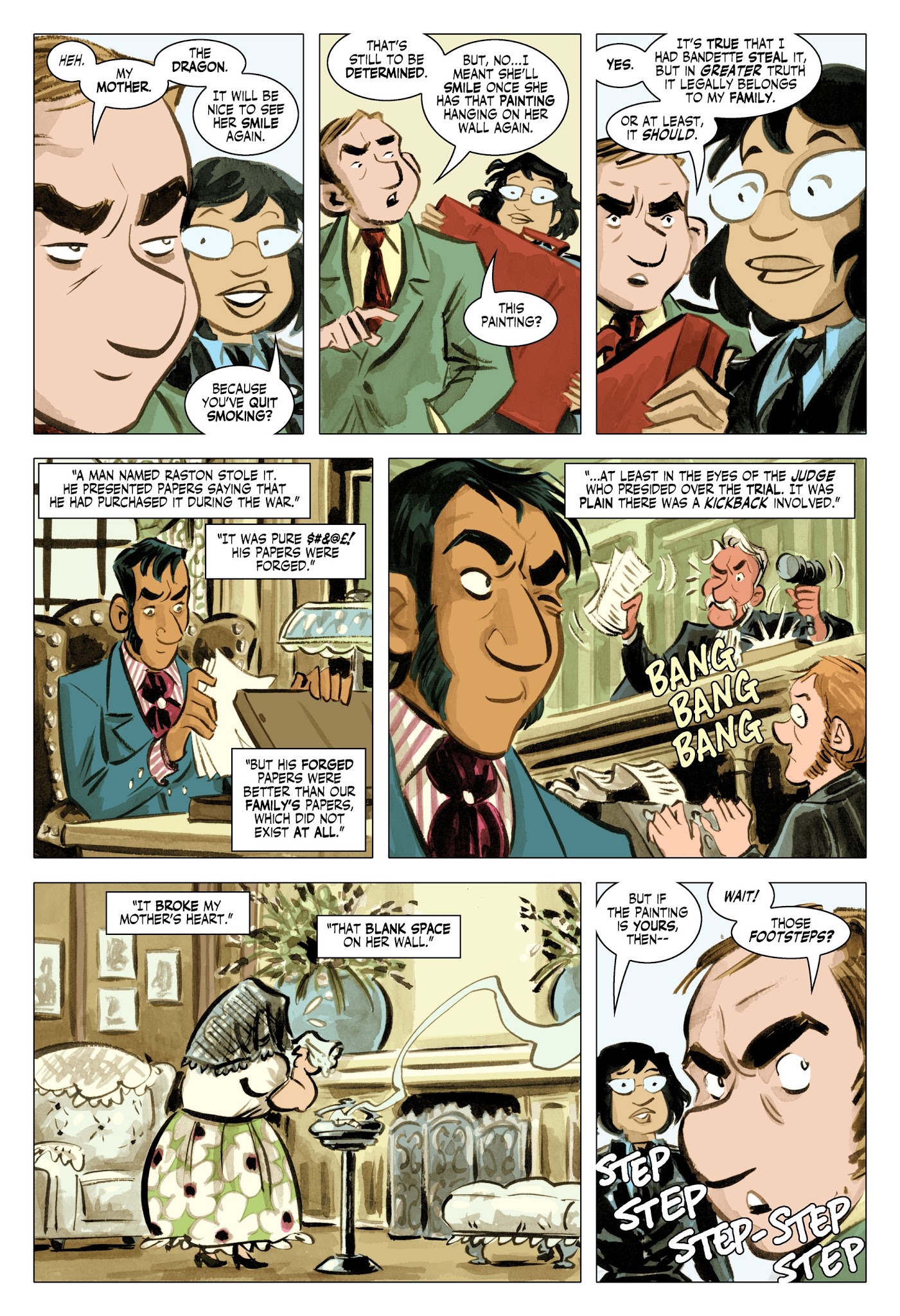 Read online Bandette (2012) comic -  Issue #16 - 9