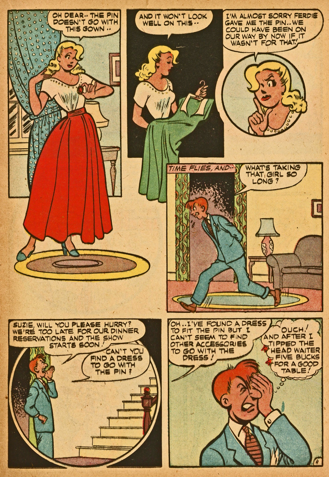 Read online Pep Comics comic -  Issue #84 - 21