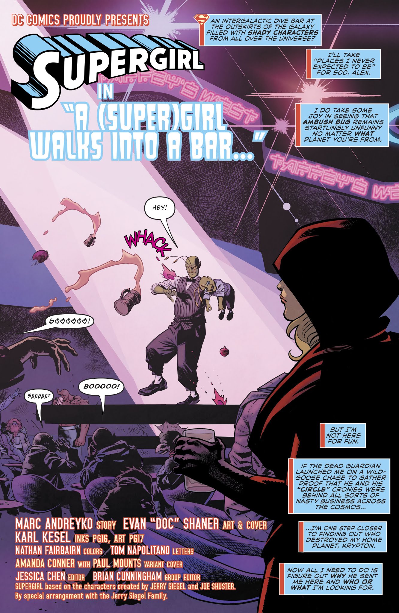 Read online Supergirl (2016) comic -  Issue #24 - 4