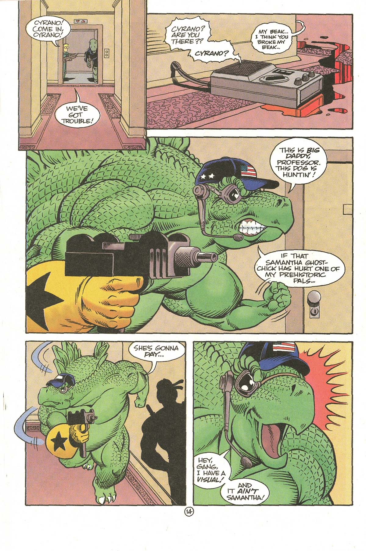 Read online Dinosaurs For Hire comic -  Issue #7 - 17
