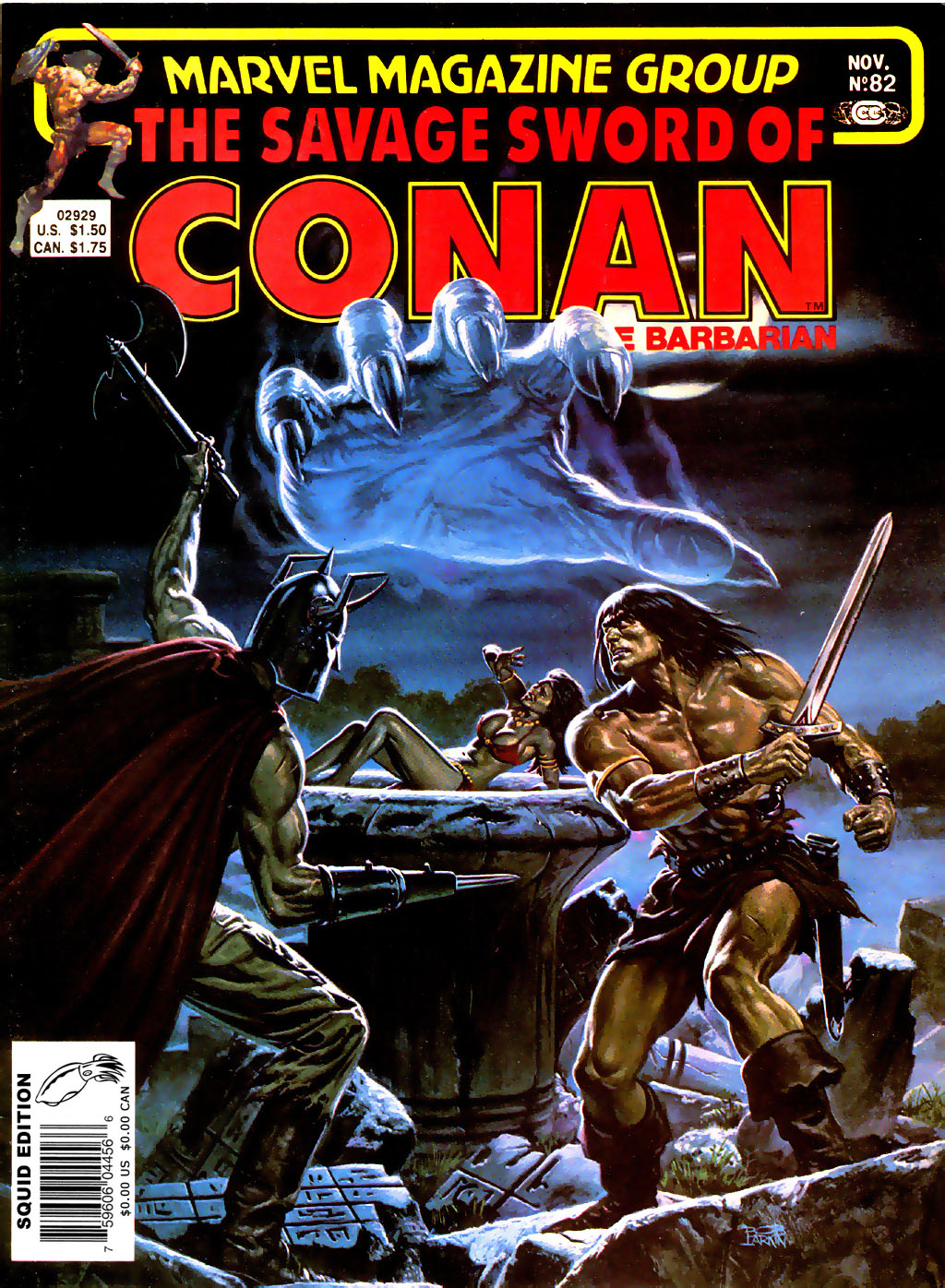 Read online The Savage Sword Of Conan comic -  Issue #82 - 1