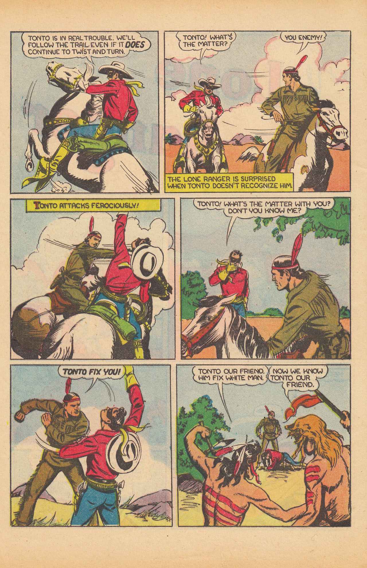 Read online The Lone Ranger (1948) comic -  Issue #30 - 4