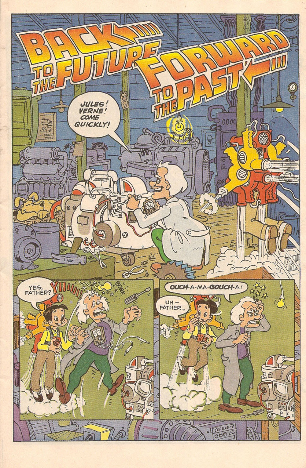 Read online Back to the Future (1991) comic -  Issue #2 - 3
