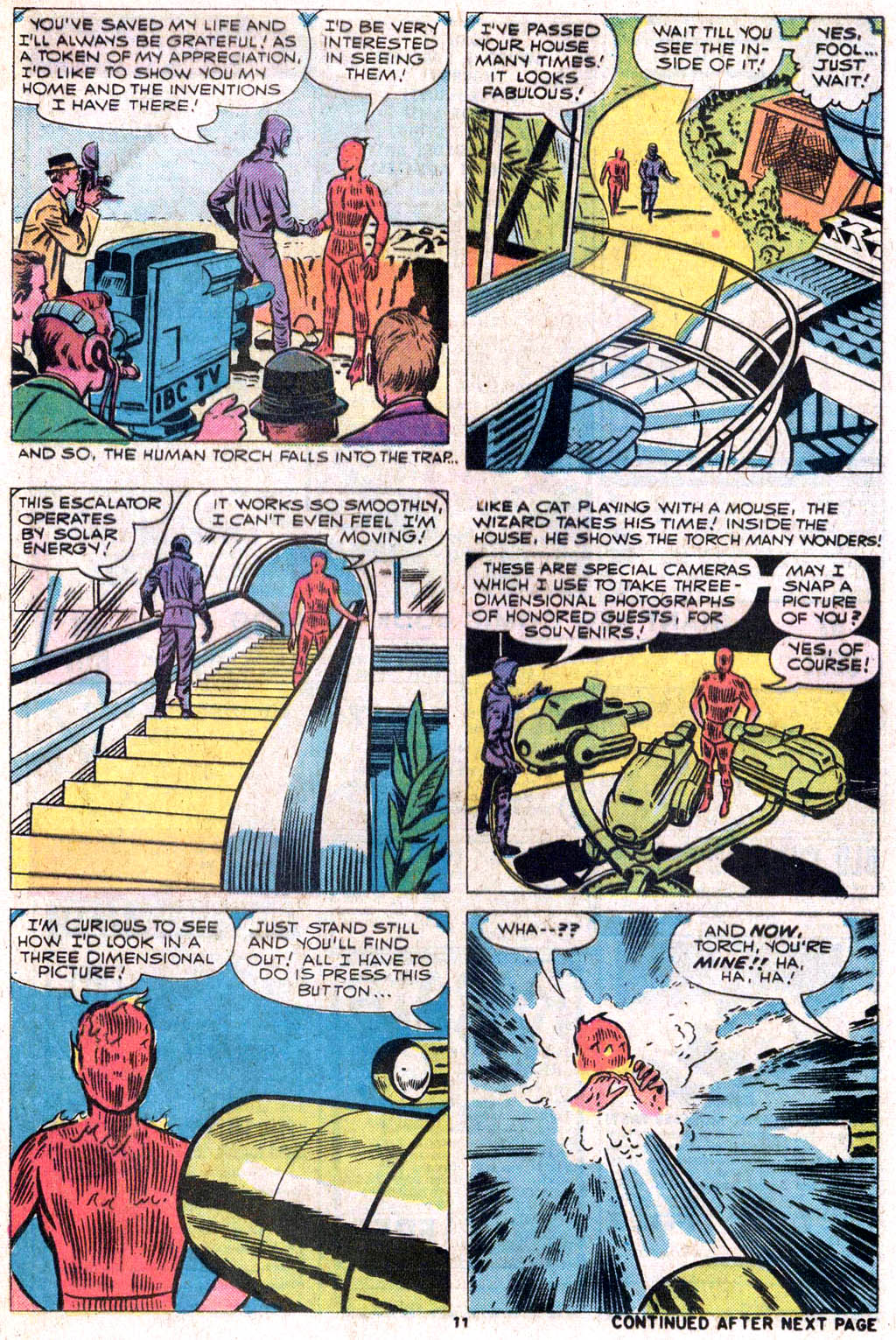 Read online The Human Torch (1974) comic -  Issue #2 - 8