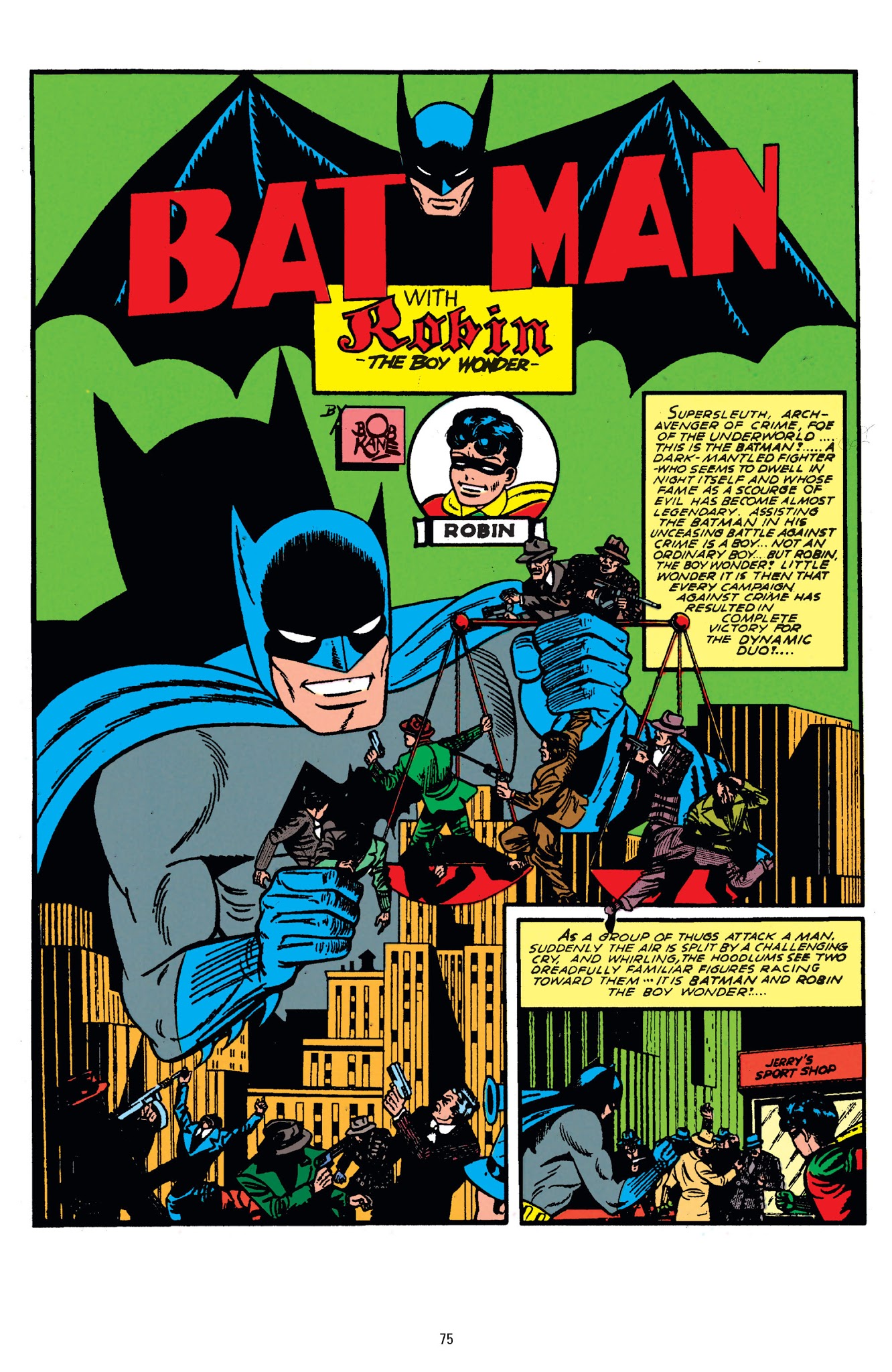 Read online Batman: The Golden Age Omnibus comic -  Issue # TPB 2 - 75