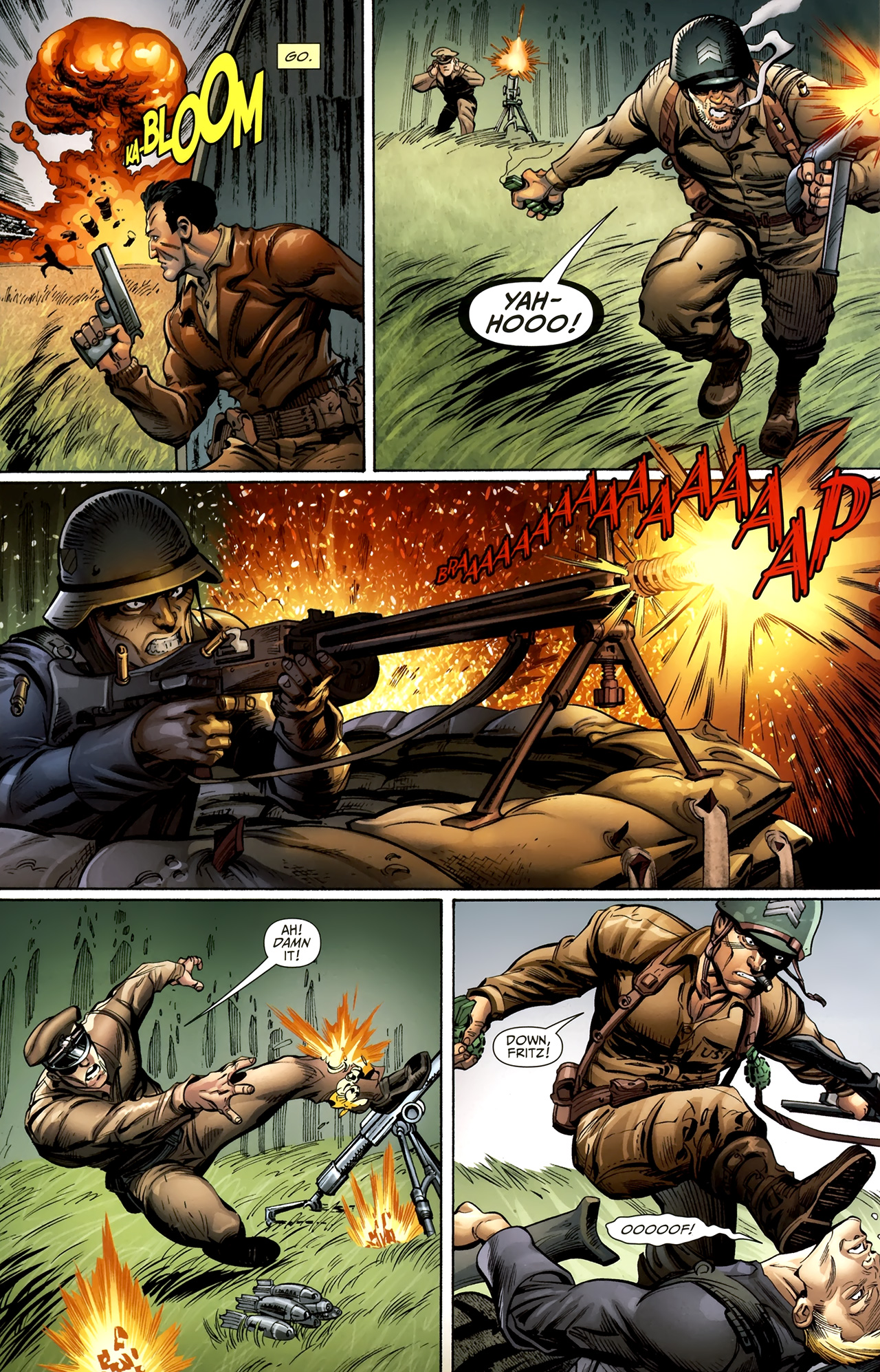 Read online Our Fighting Forces (2010) comic -  Issue # Full - 12