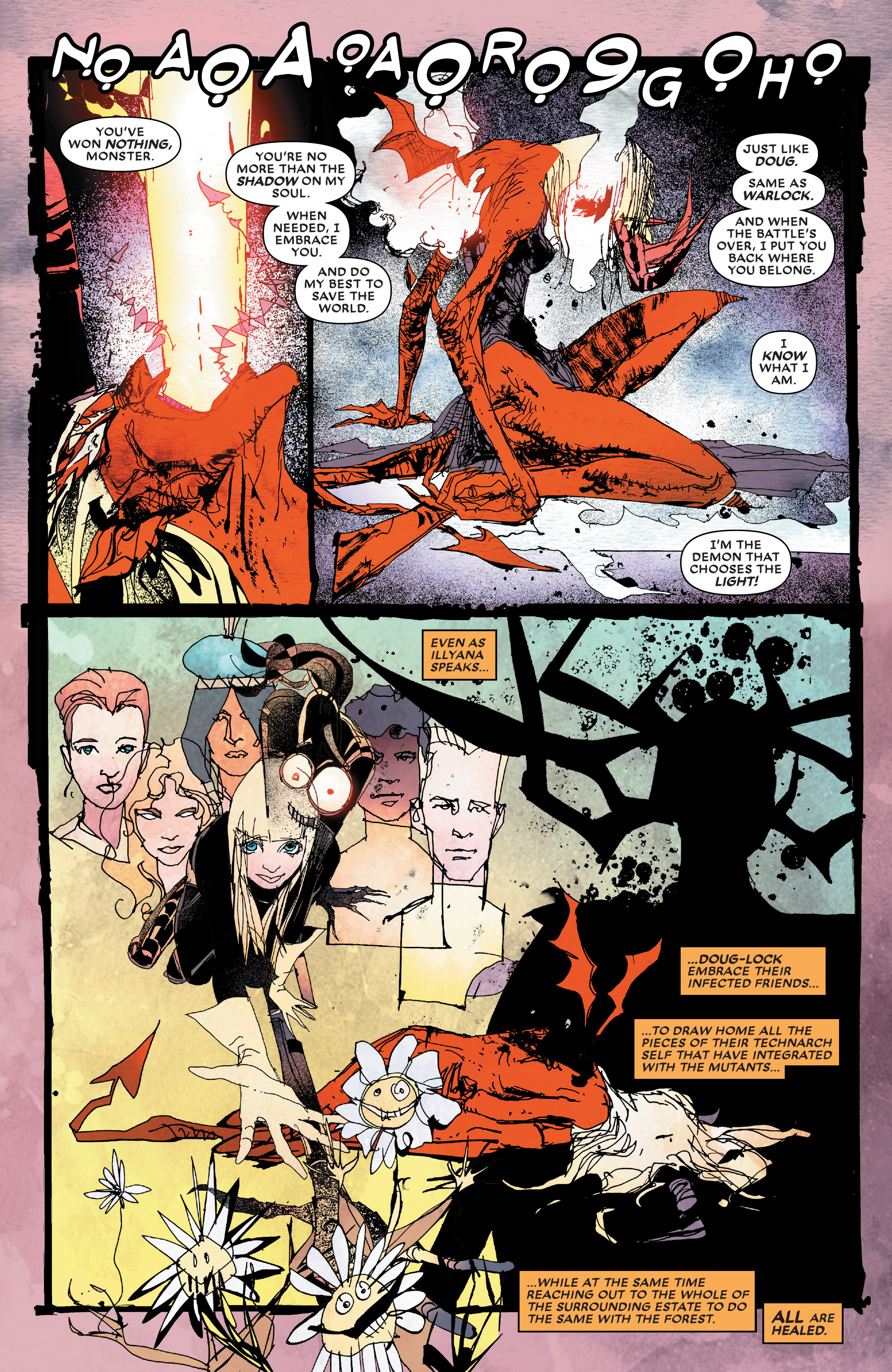Read online New Mutants: War Children comic -  Issue # Full - 30