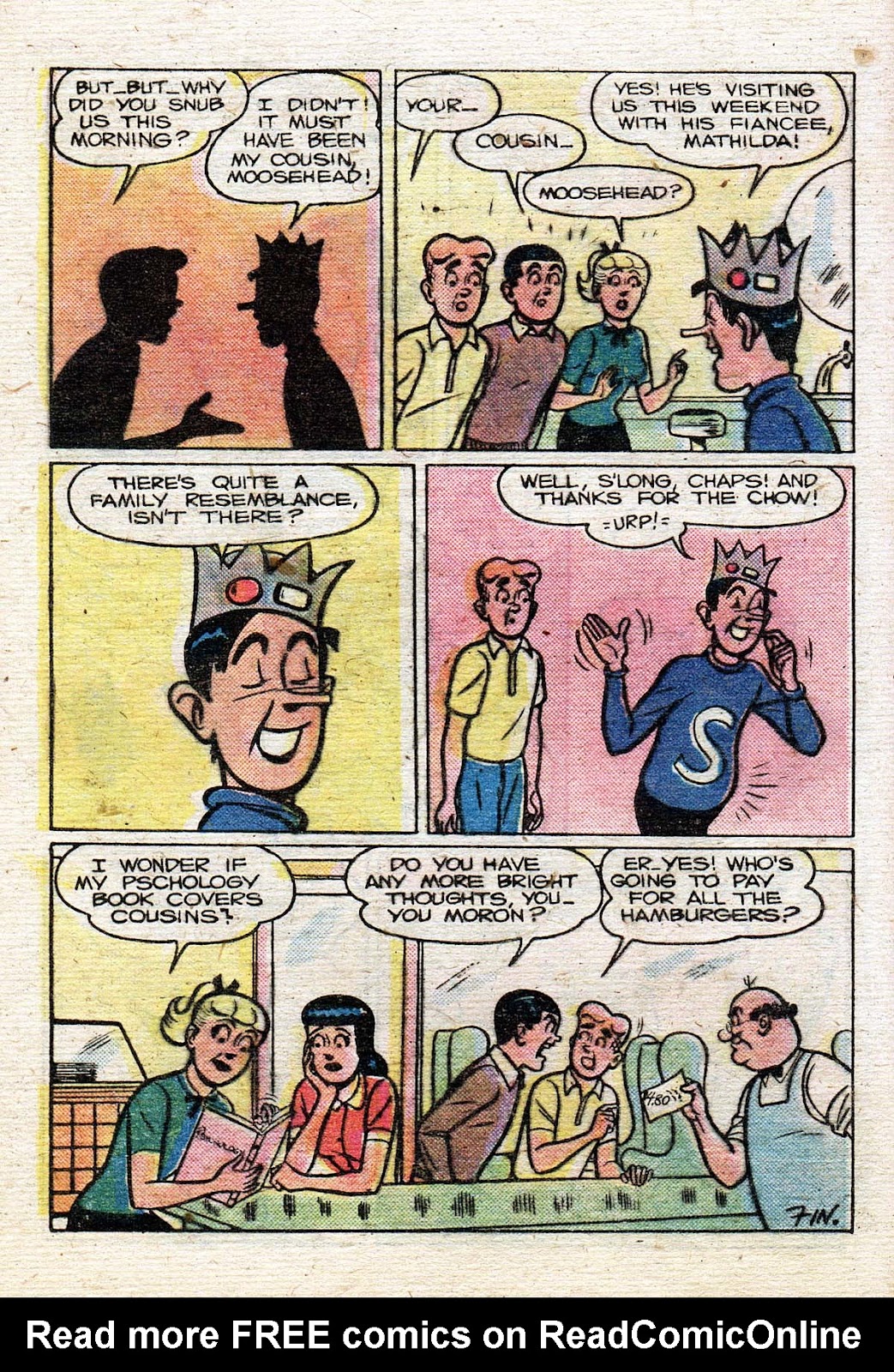 Jughead Jones Comics Digest issue 9 - Page 71