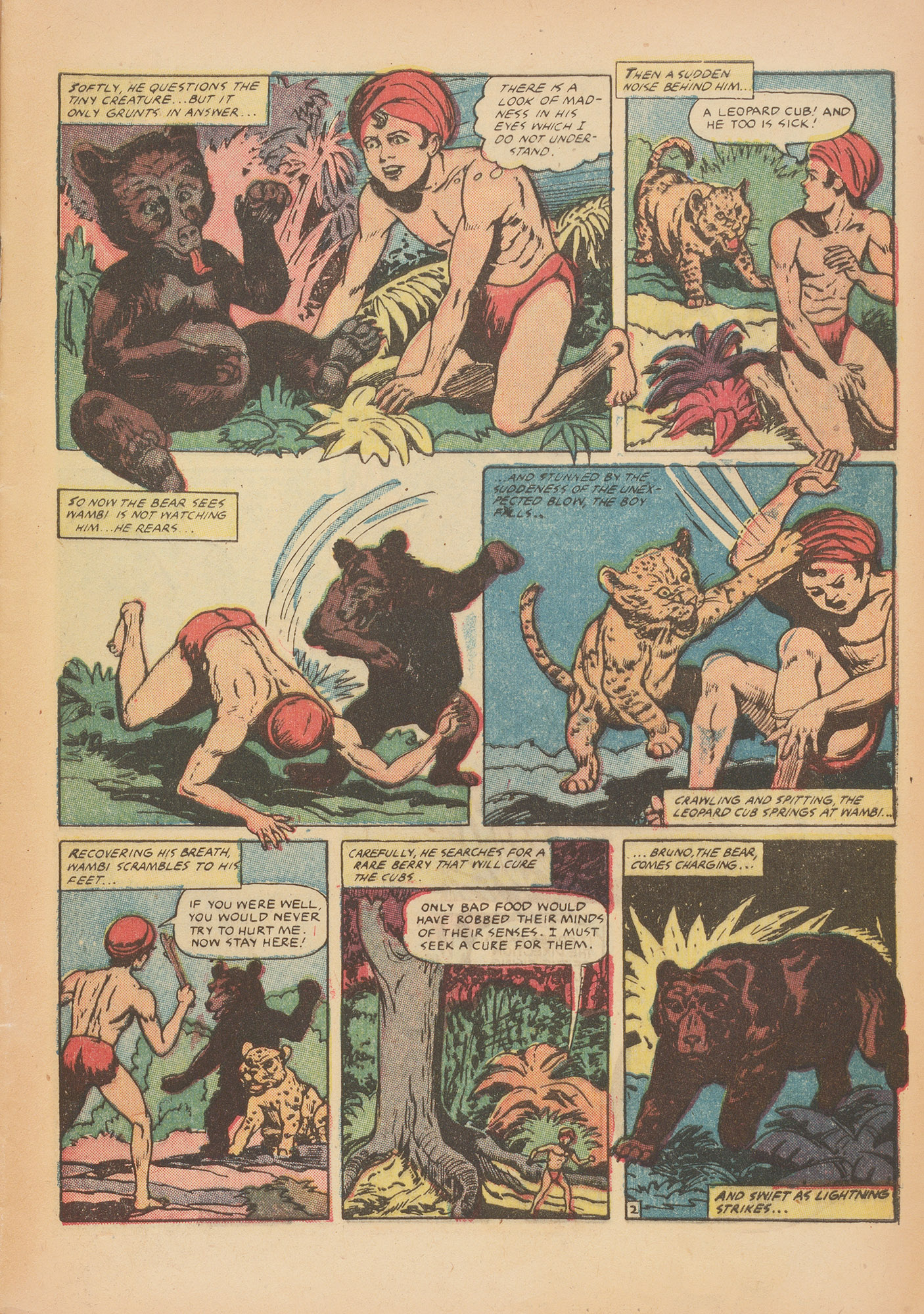 Read online Wambi Jungle Boy comic -  Issue #15 - 5