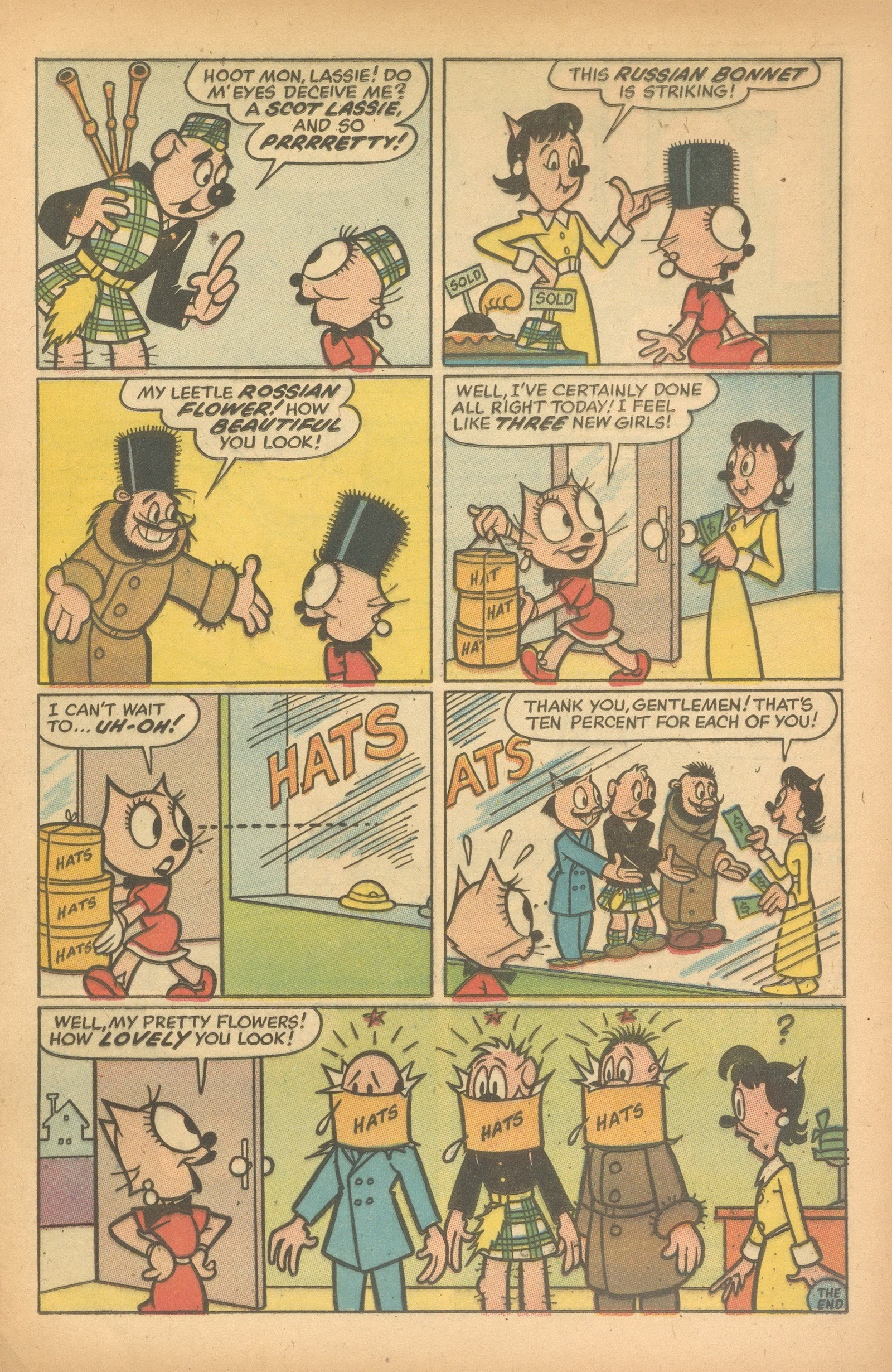 Read online Felix the Cat (1955) comic -  Issue #83 - 11