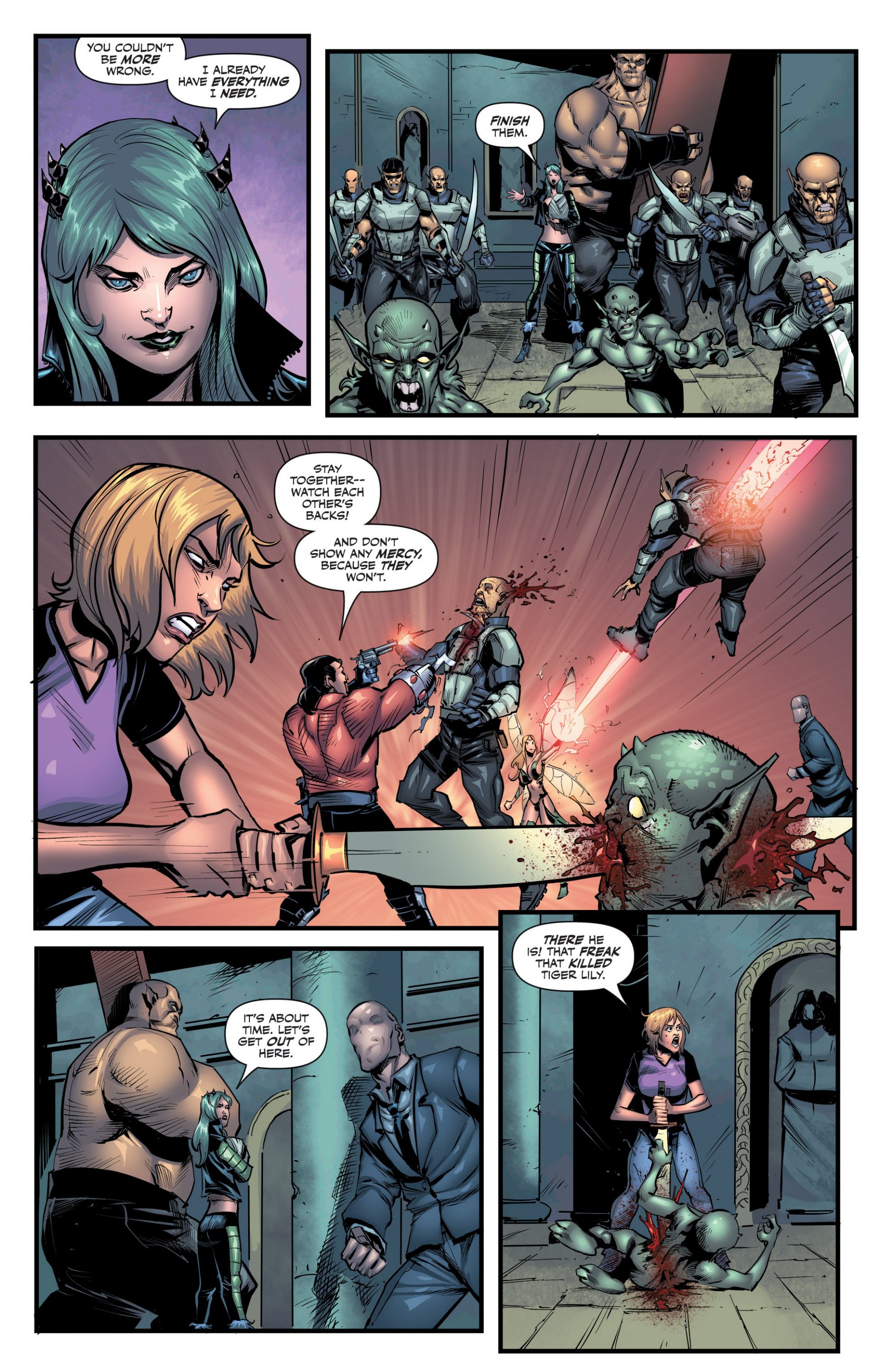 Read online Grimm Fairy Tales presents Neverland: Age of Darkness comic -  Issue #4 - 18
