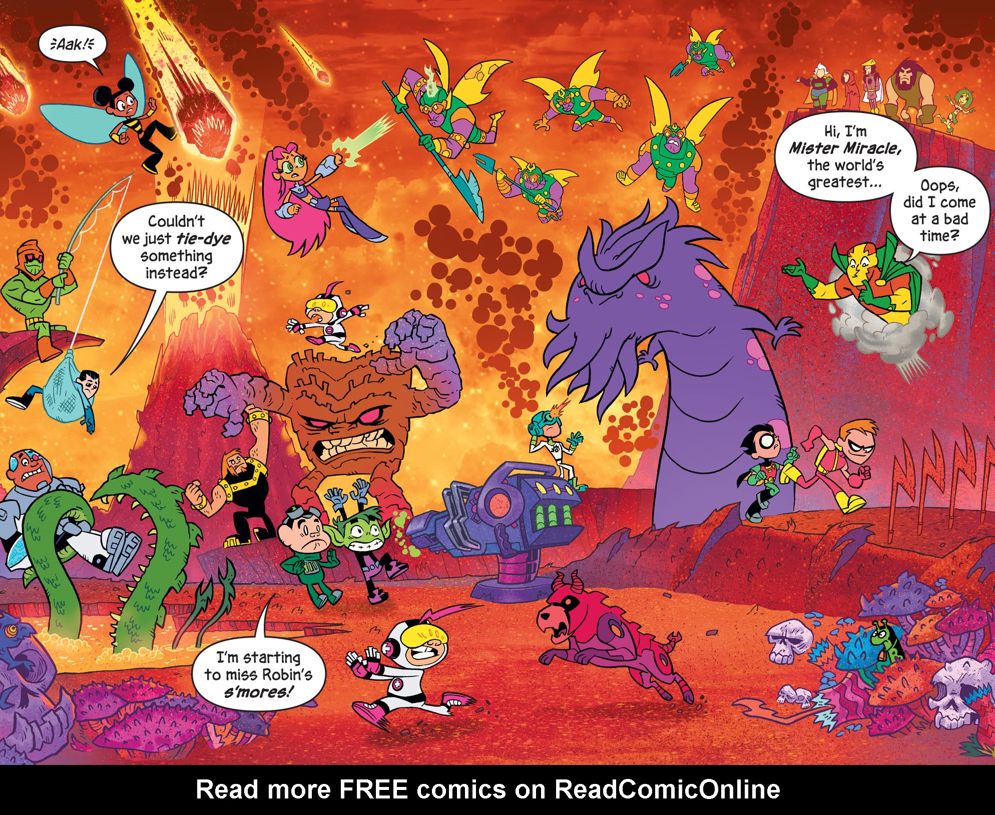 Read online Teen Titans Go! To Camp comic -  Issue #13 - 12