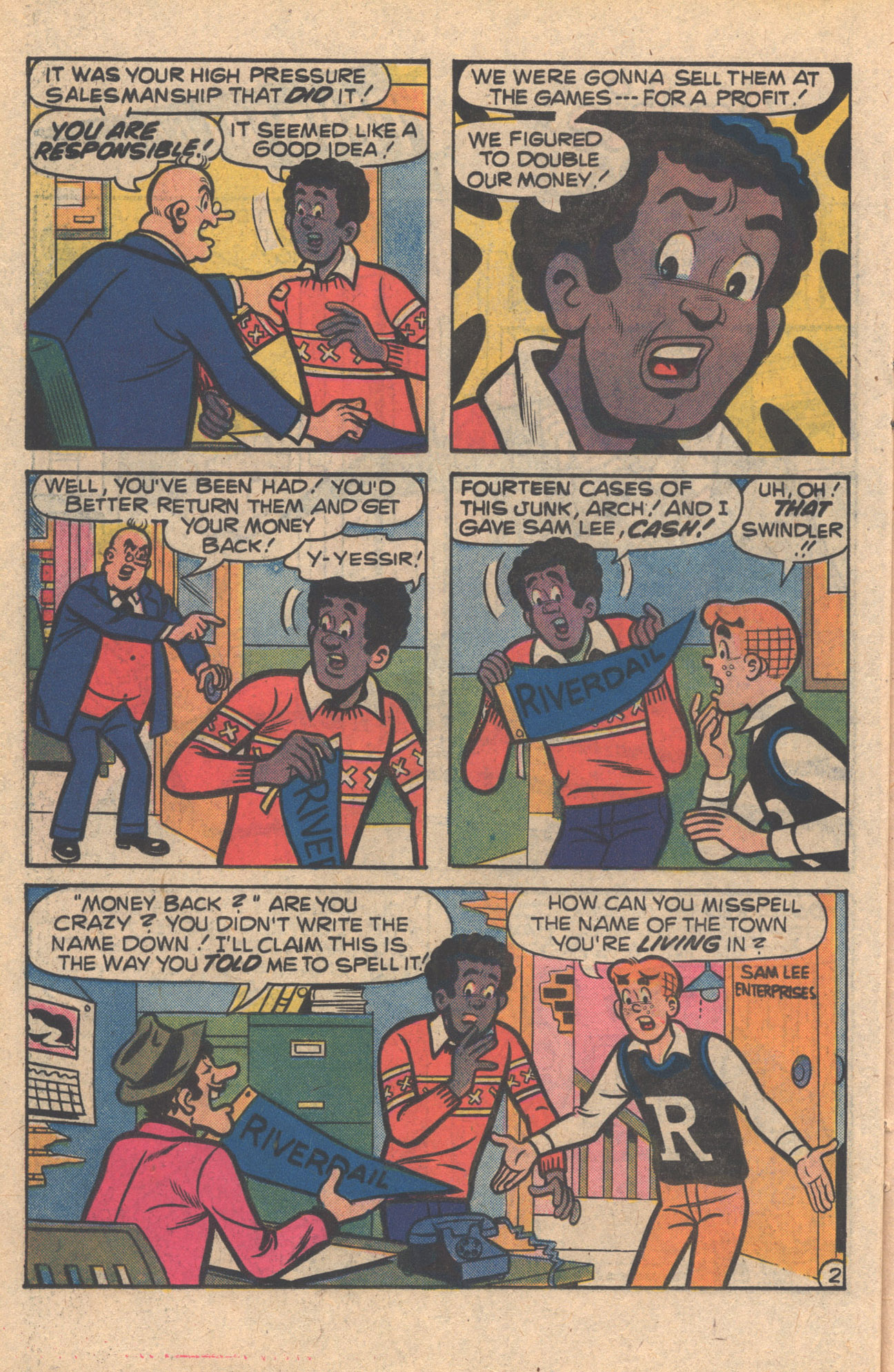 Read online Archie at Riverdale High (1972) comic -  Issue #53 - 22