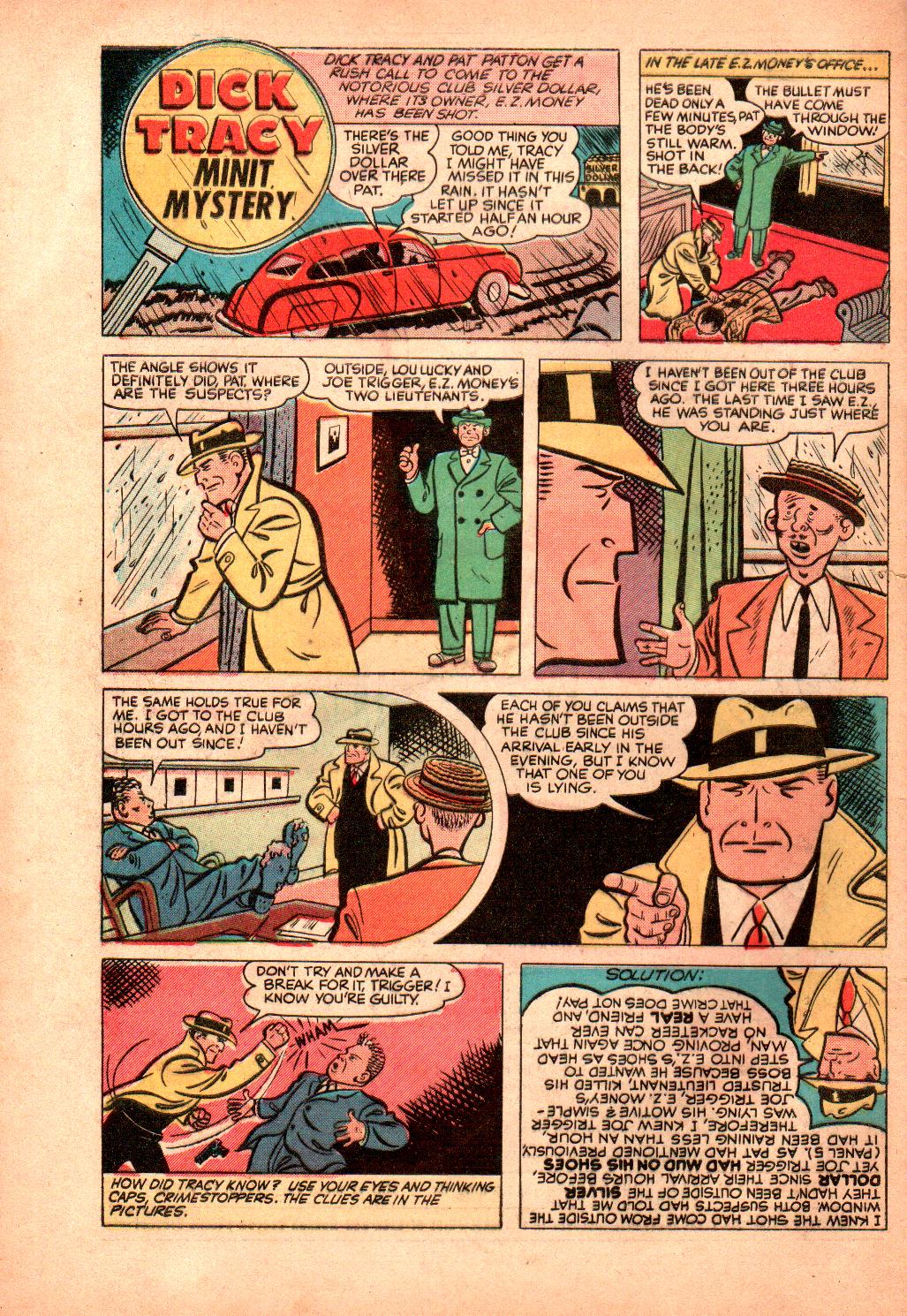 Read online Dick Tracy comic -  Issue #36 - 34