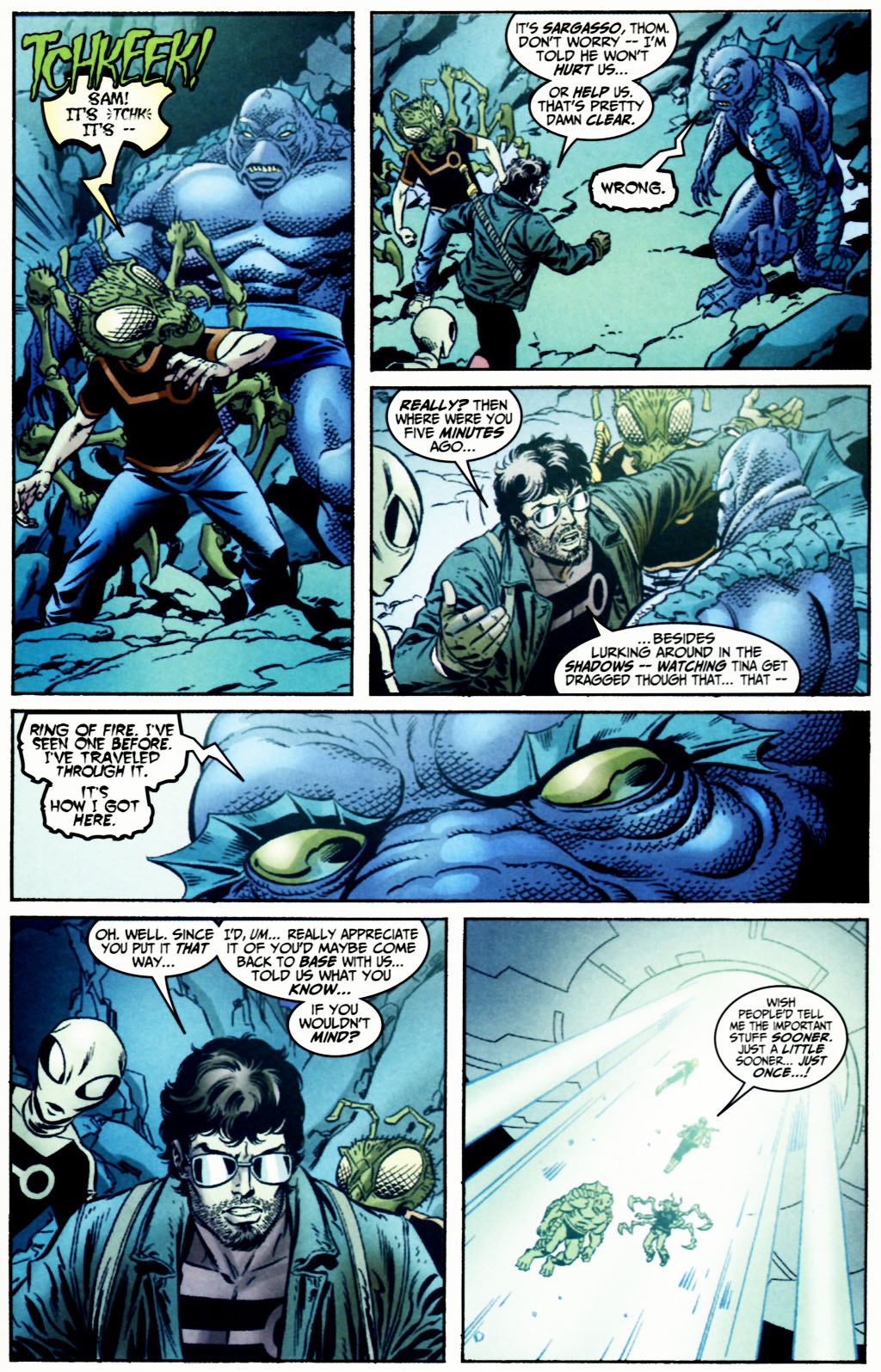 Read online Section Zero comic -  Issue #2 - 20