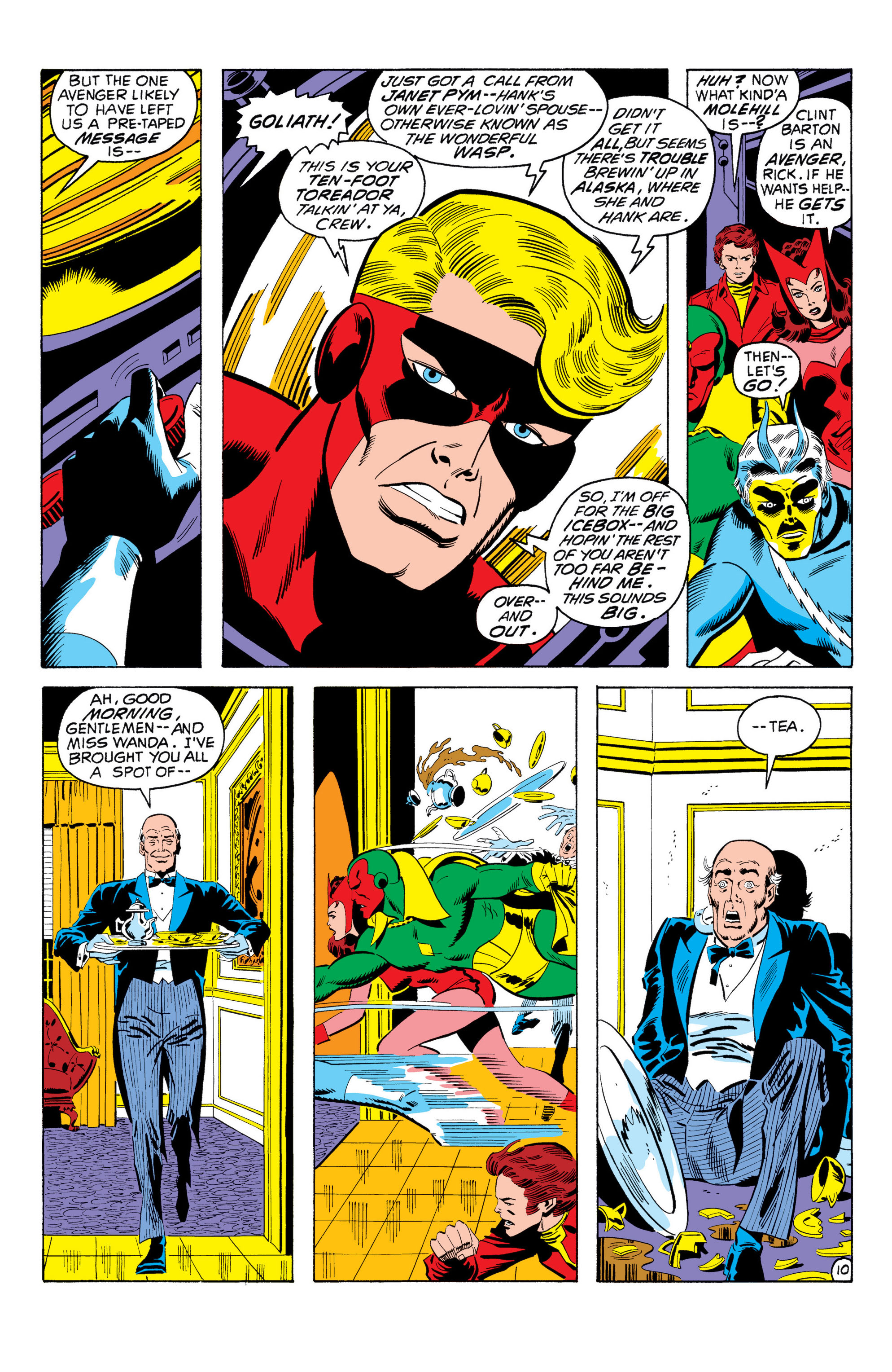 Read online Marvel Masterworks: The Avengers comic -  Issue # TPB 10 (Part 1) - 45