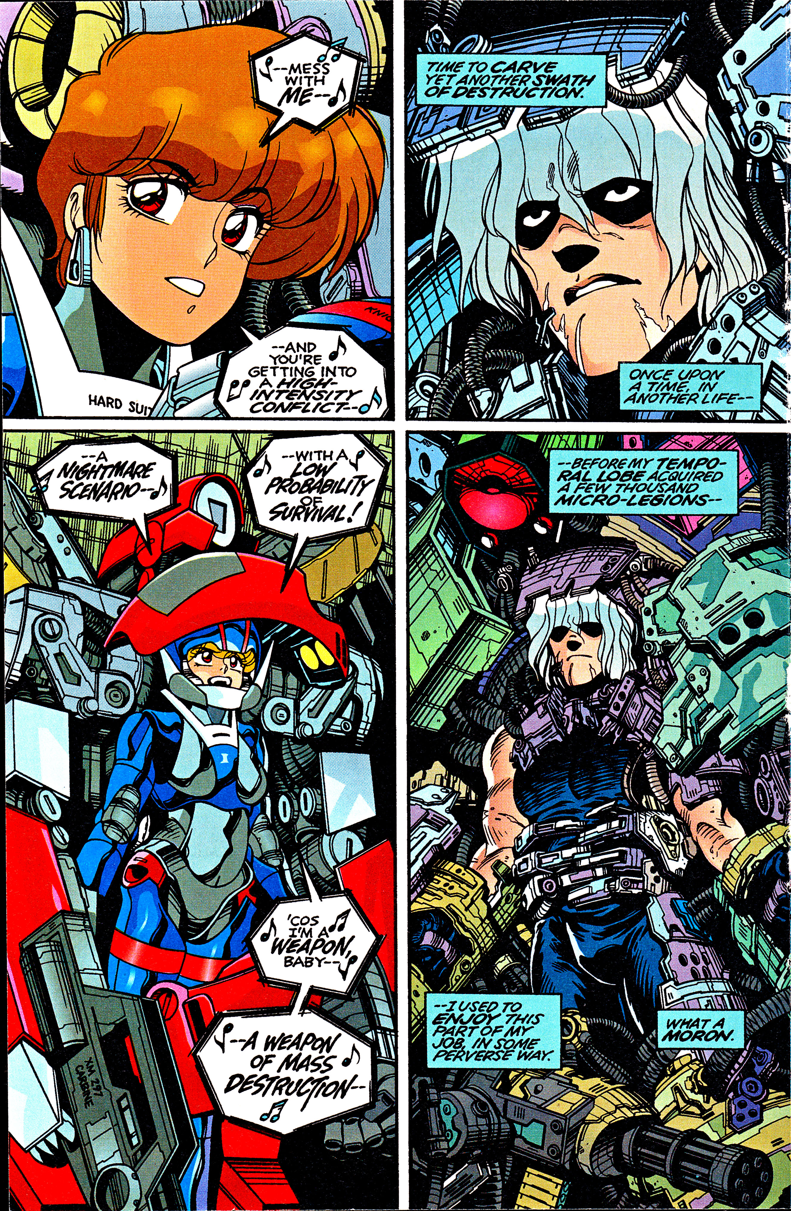 Read online Bubblegum Crisis: Grand Mal comic -  Issue #3 - 15