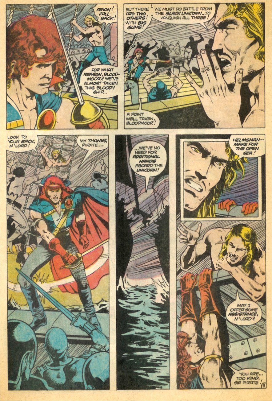 Read online Arion, Lord of Atlantis comic -  Issue #21 - 10