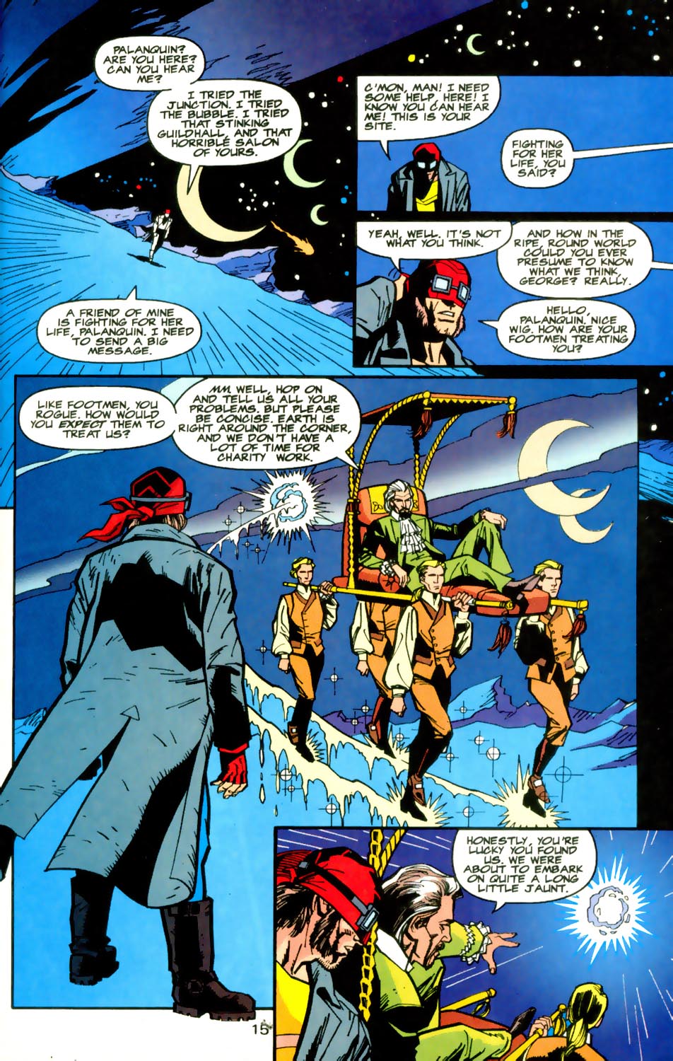 Read online Young Heroes in Love comic -  Issue #17 - 17