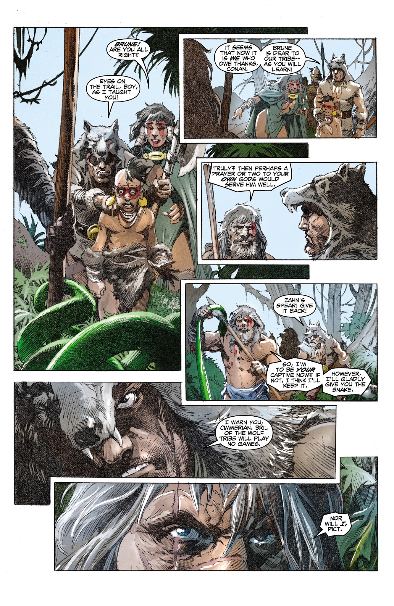 Read online King Conan: Wolves Beyond the Border comic -  Issue #3 - 5
