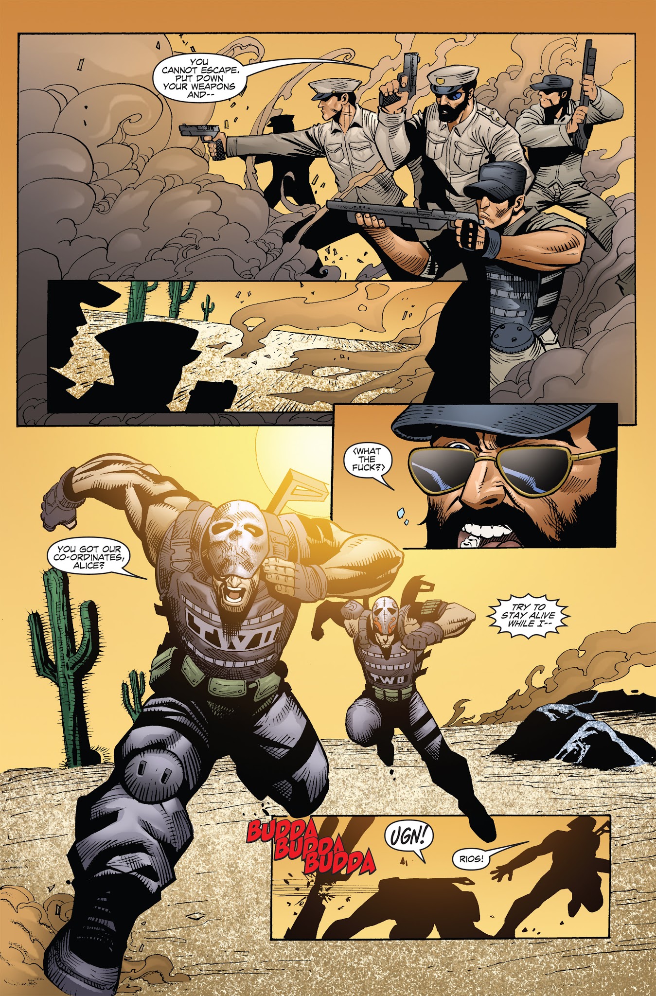 Read online Army of Two comic -  Issue #5 - 17