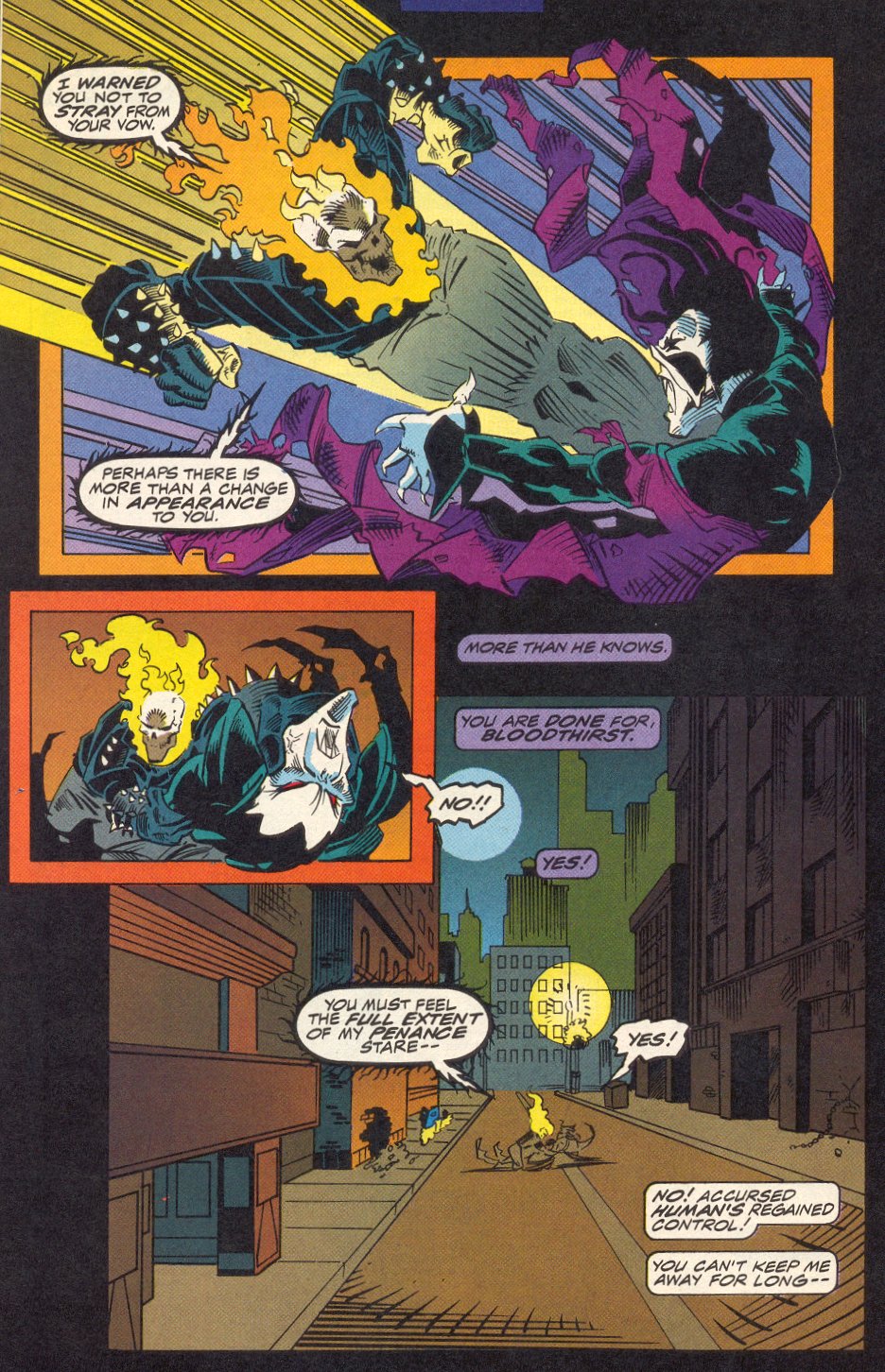 Read online Morbius: The Living Vampire (1992) comic -  Issue #15 - 21