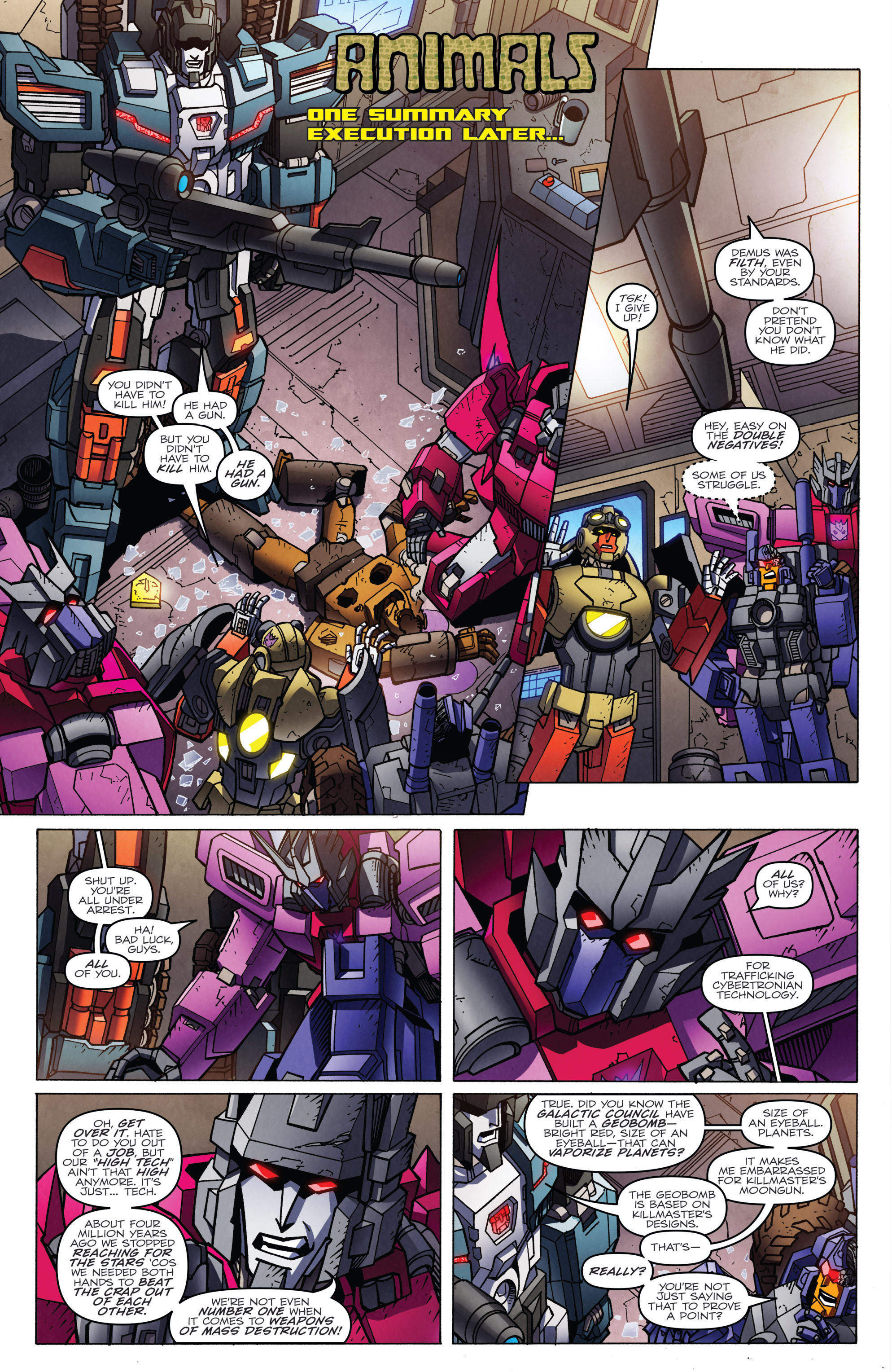 Read online The Transformers: More Than Meets The Eye comic -  Issue #46 - 7