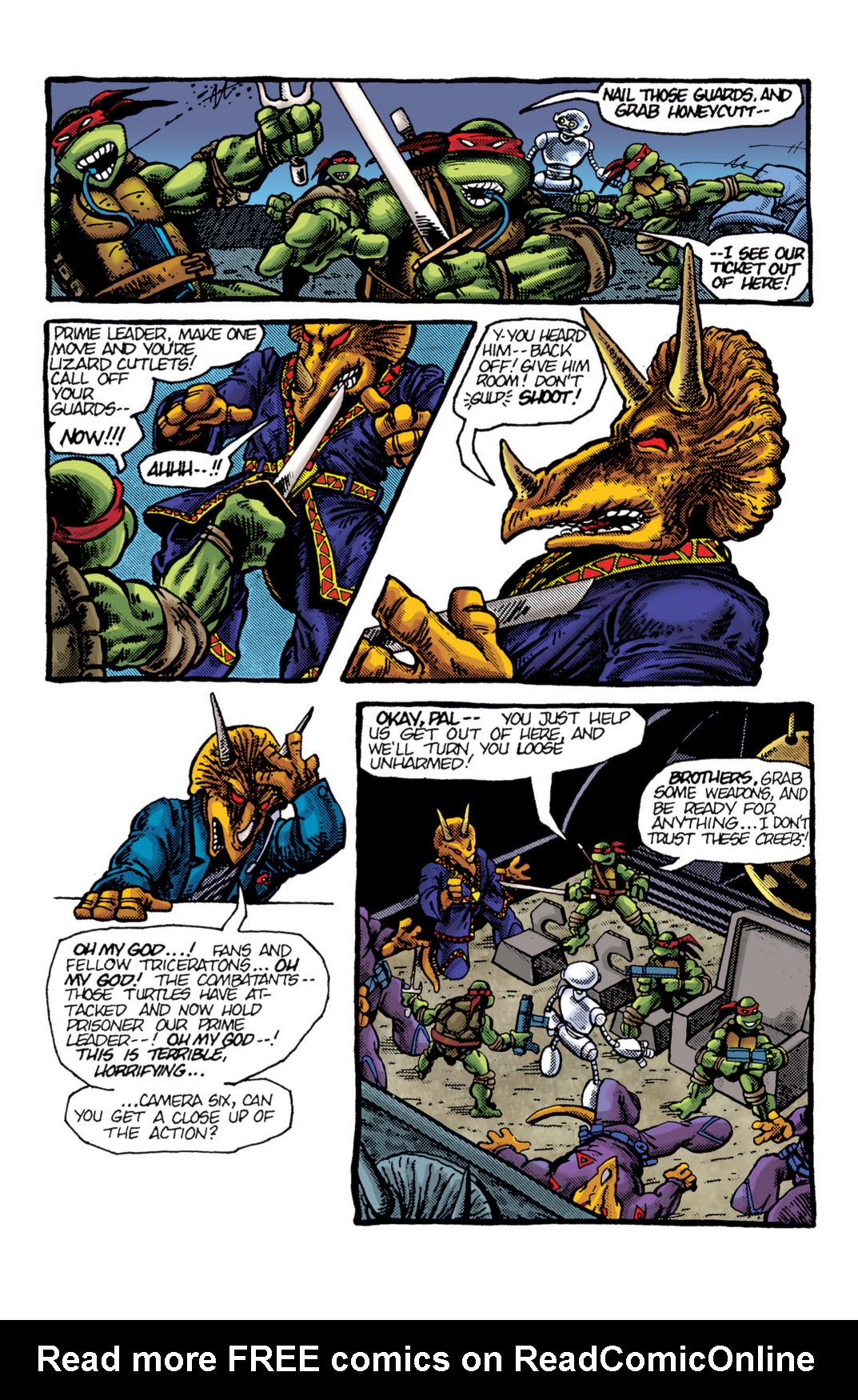 Read online Teenage Mutant Ninja Turtles Color Classics (2012) comic -  Issue #6 - 33