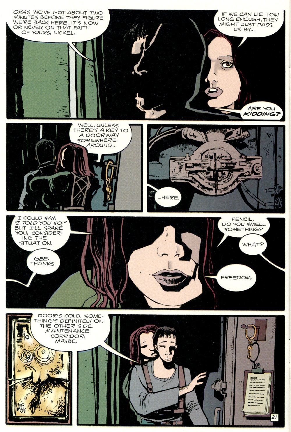 Read online Industrial Gothic comic -  Issue #1 - 23