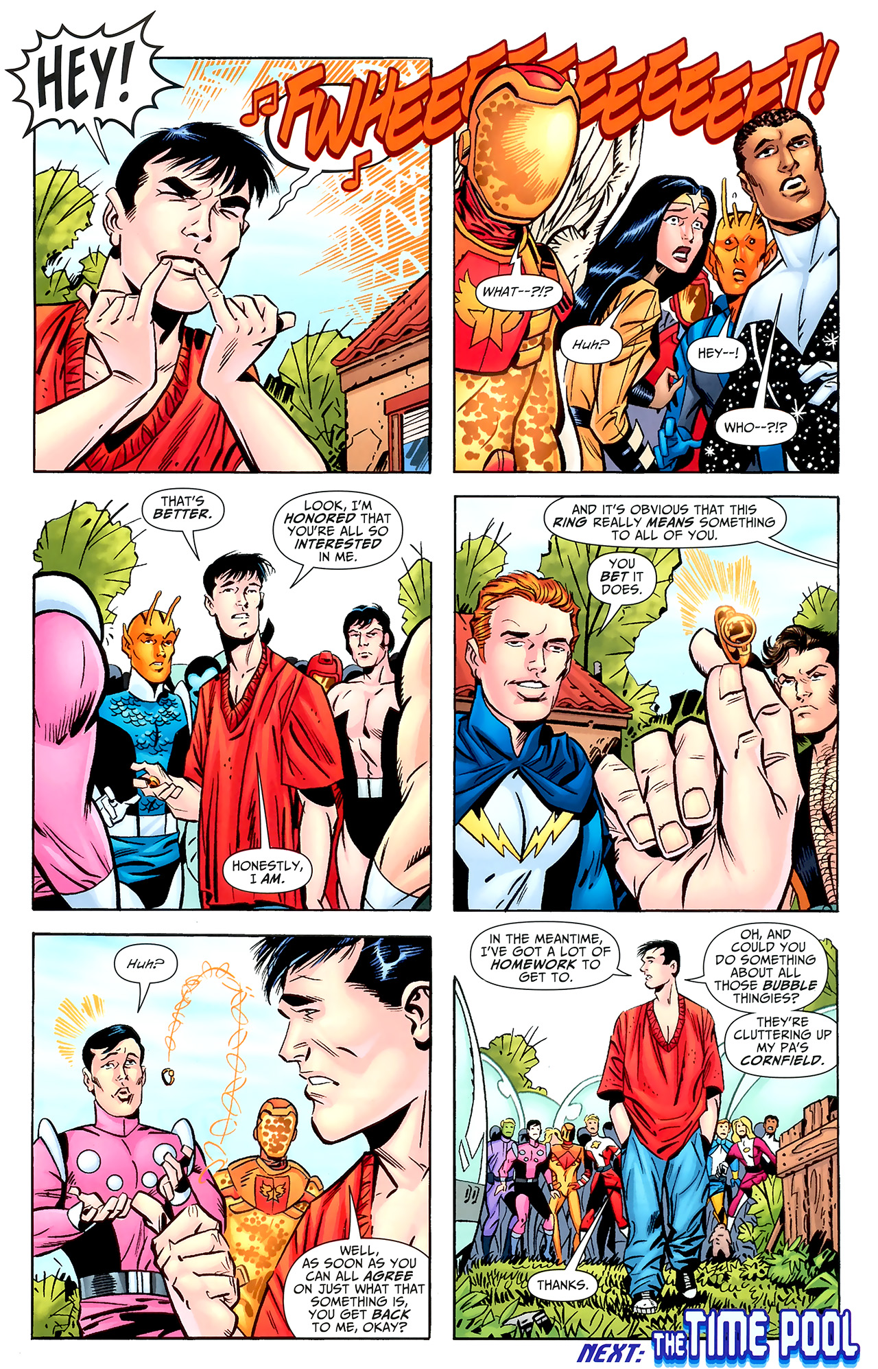 Read online DC Universe: Legacies comic -  Issue #6 - 31