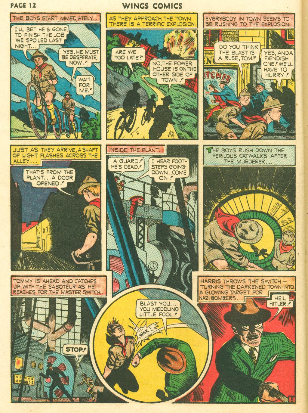 Read online Wings Comics comic -  Issue #10 - 14